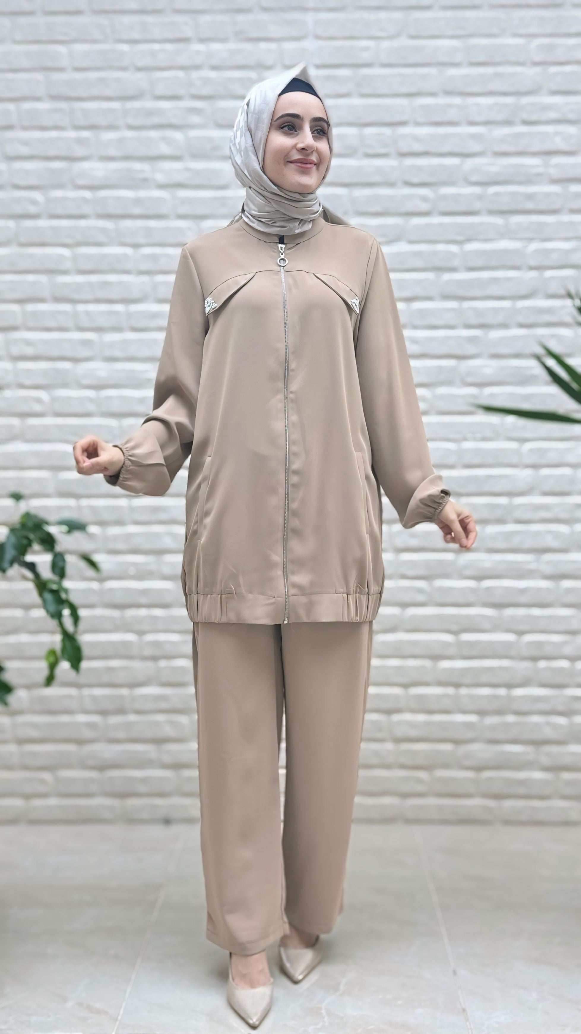 Nihle Pantolonlu Takım 3031