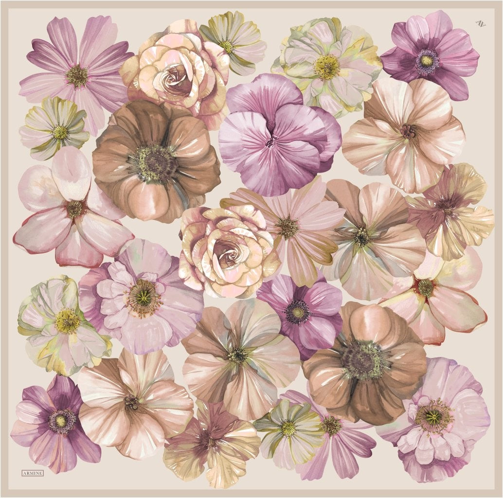 Armine Sura İpek Eşarp 9503D