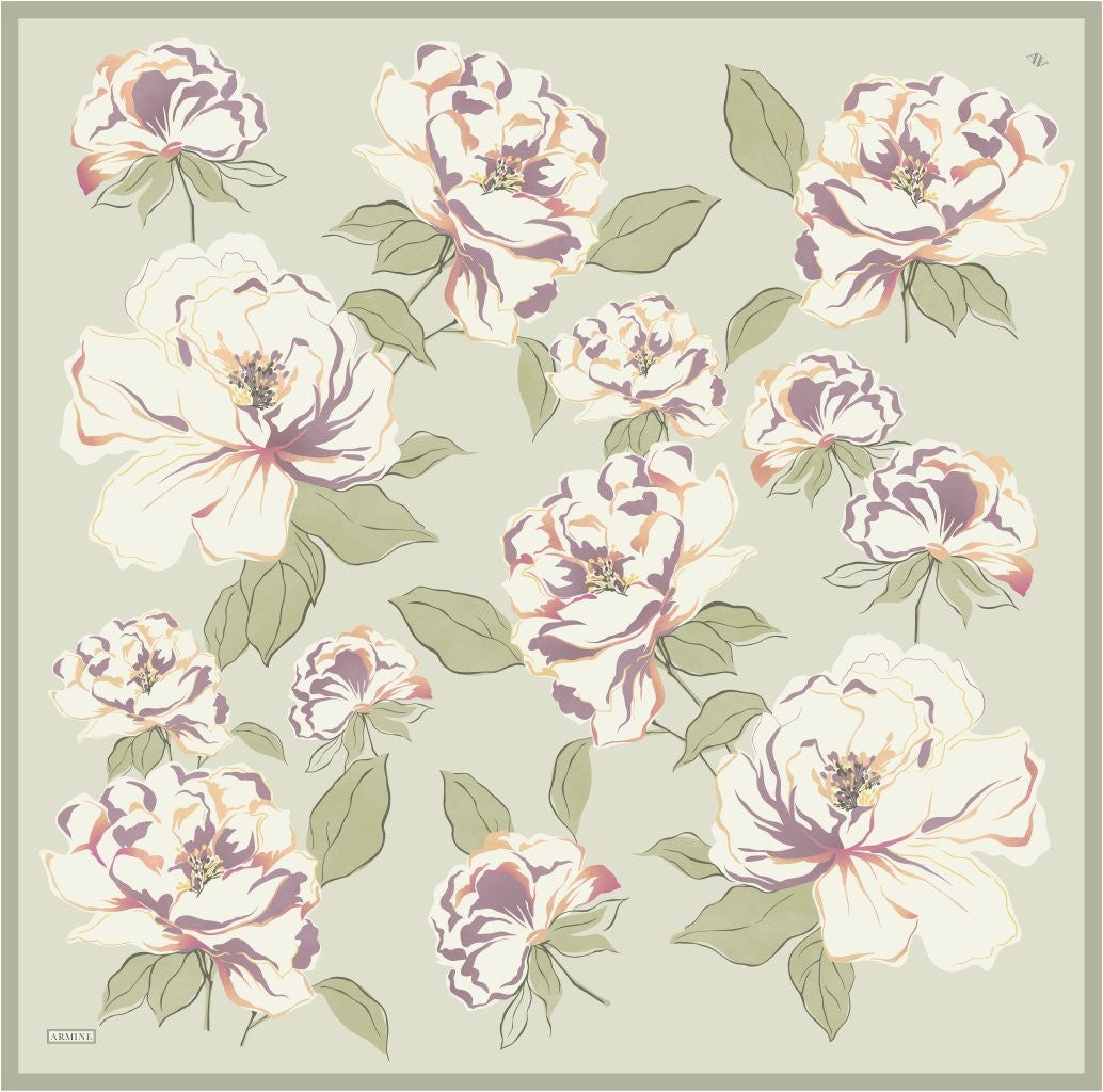 Armine Sura İpek Eşarp 9509D