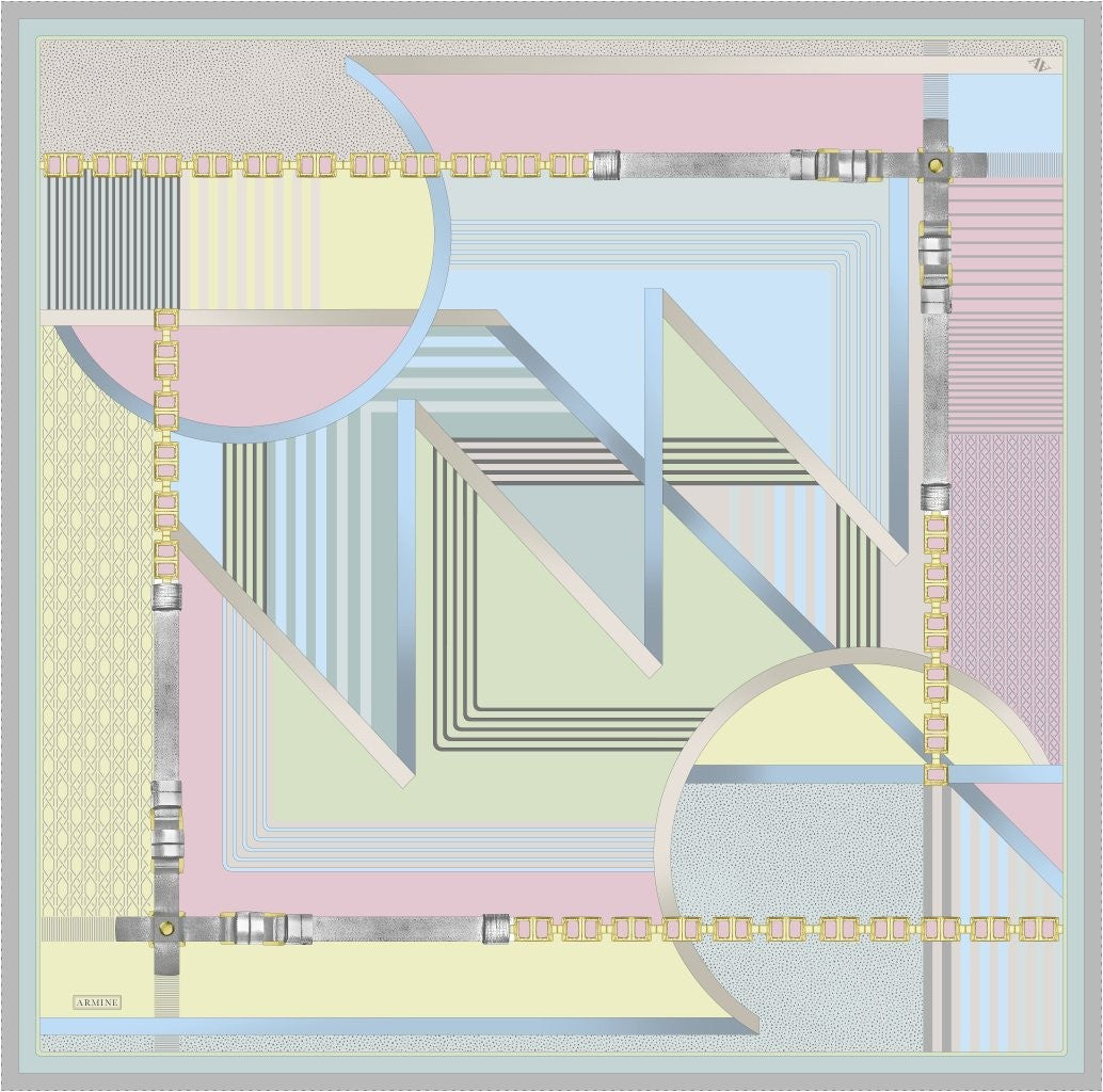 Armine Sura İpek Eşarp 9521D