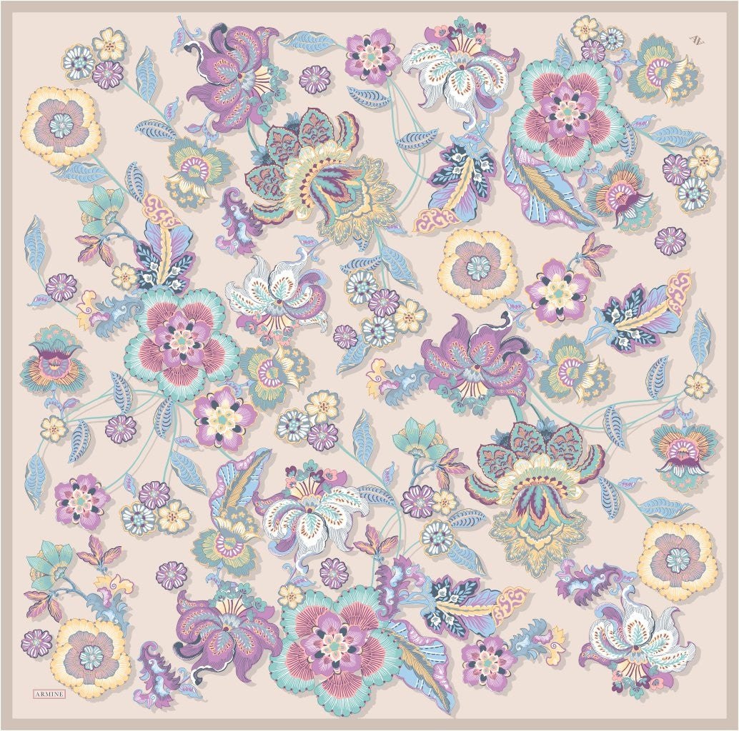 Armine Sura İpek Eşarp 9523D