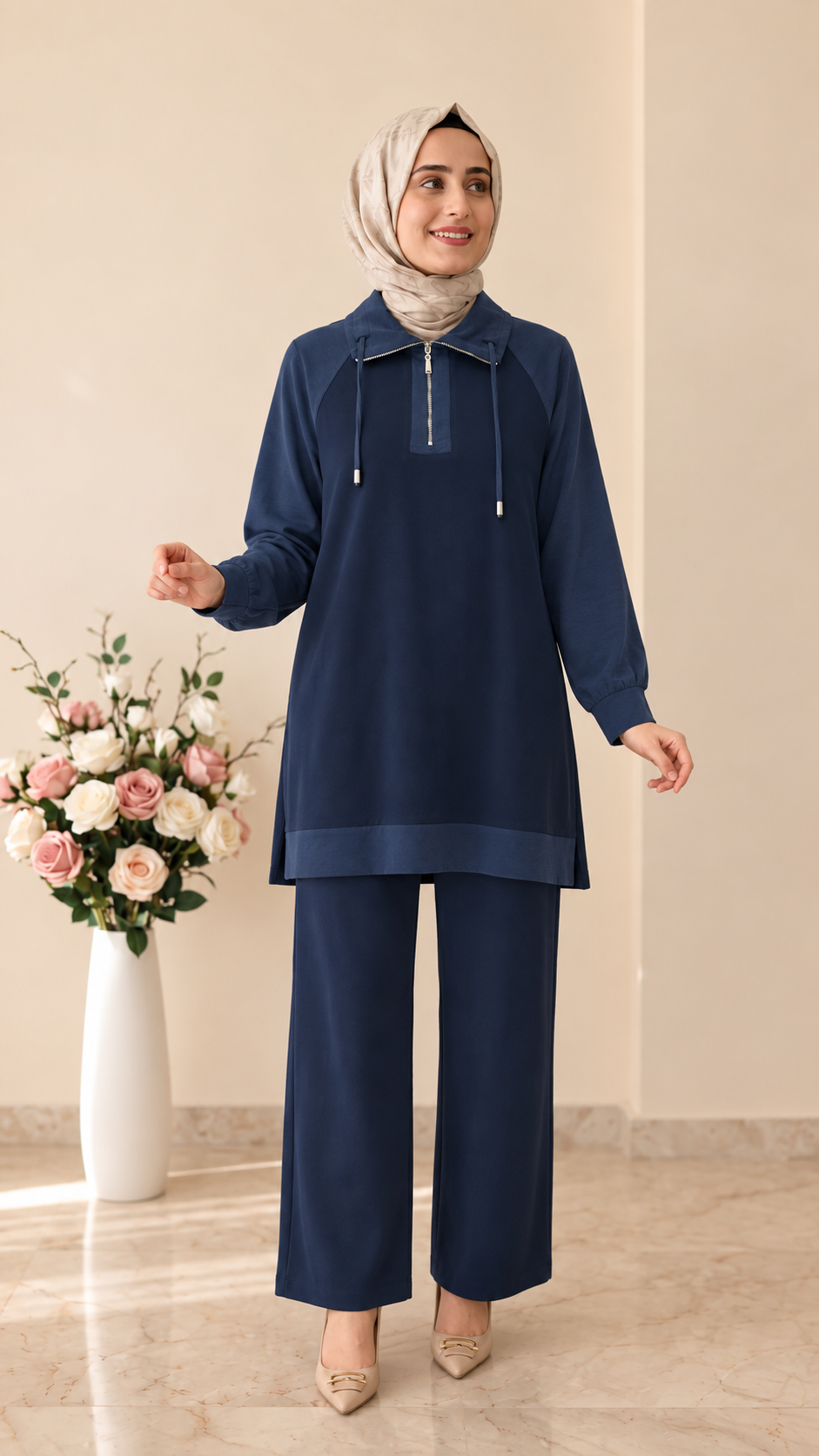 Alesya Spor Pantolonlu Takım 5489