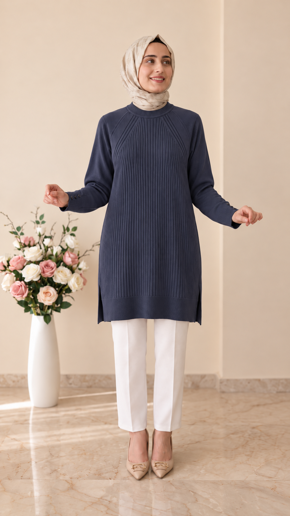 Kado Çizgi Detaylı Tunik 2726071