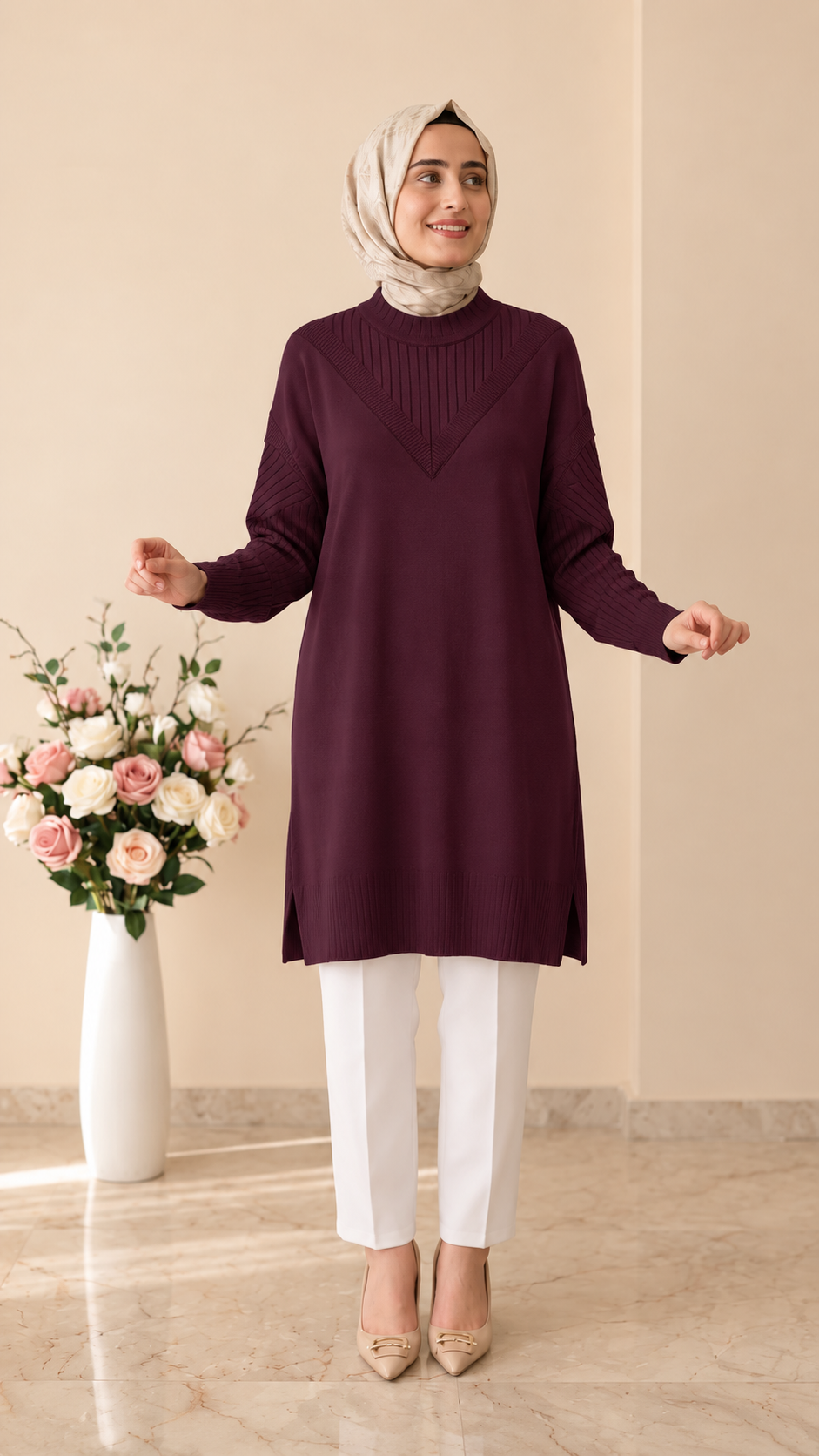 Beranisa Sopuk İp Tunik 3377