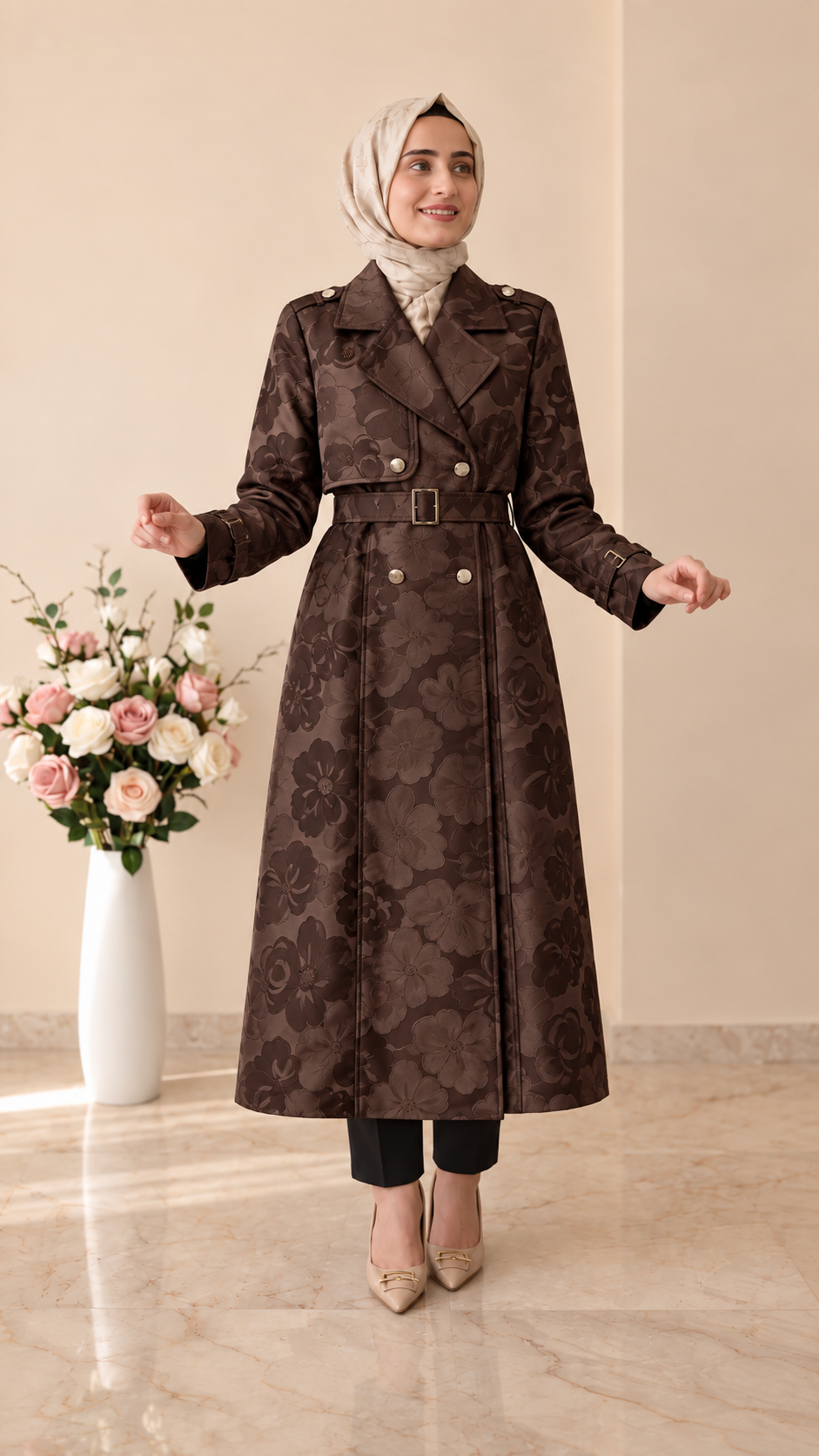 Ady Fashion Güllü Jakarlı Kap 2675