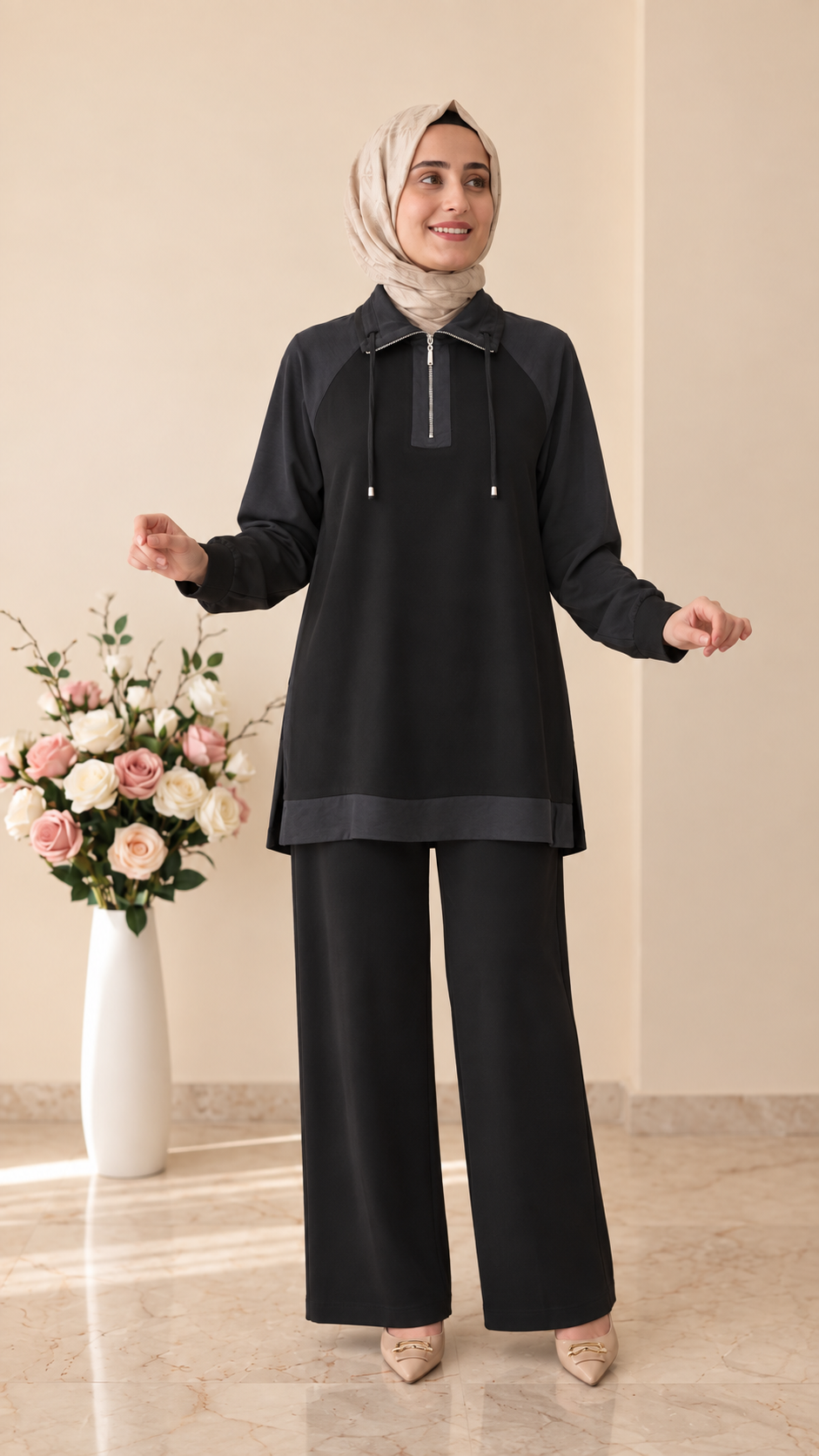 Alesya Spor Pantolonlu Takım 5489
