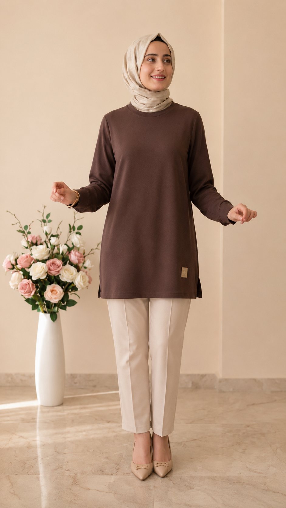 Kado Klasik Basic Tunik 9218