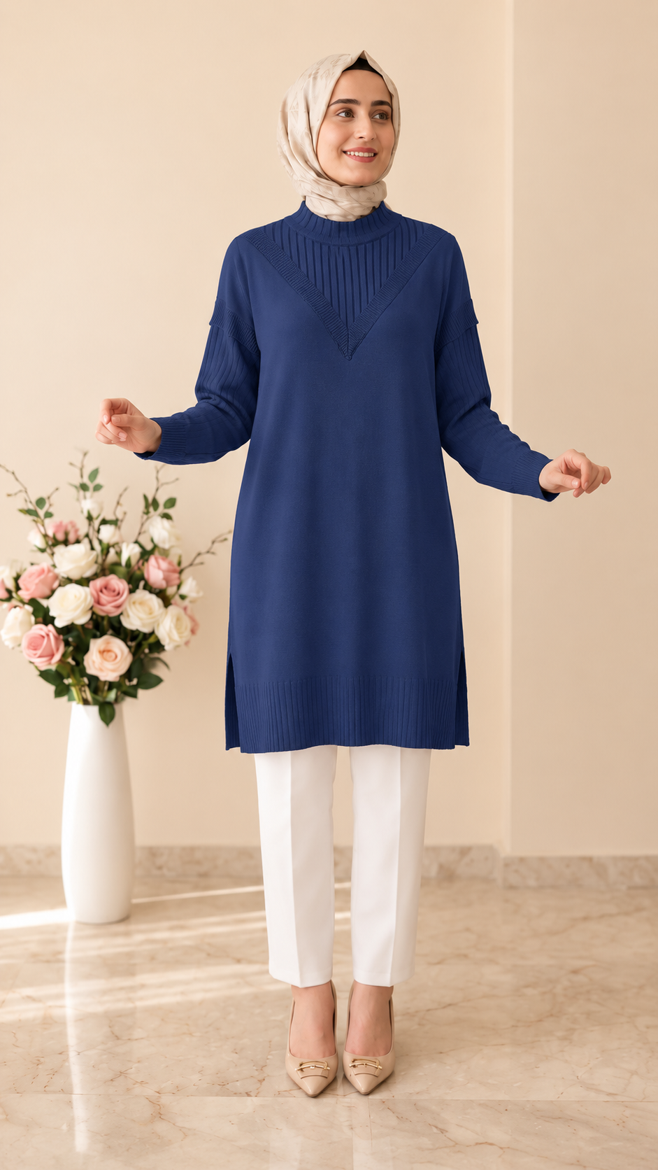 Beranisa Sopuk İp Tunik 3377