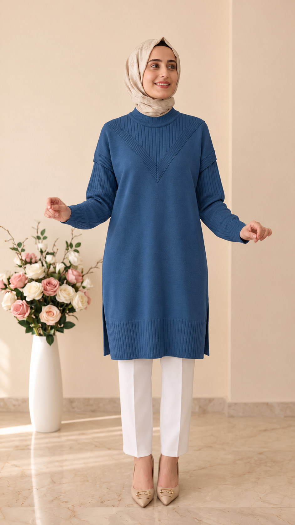 Beranisa Sopuk İp Tunik 3377
