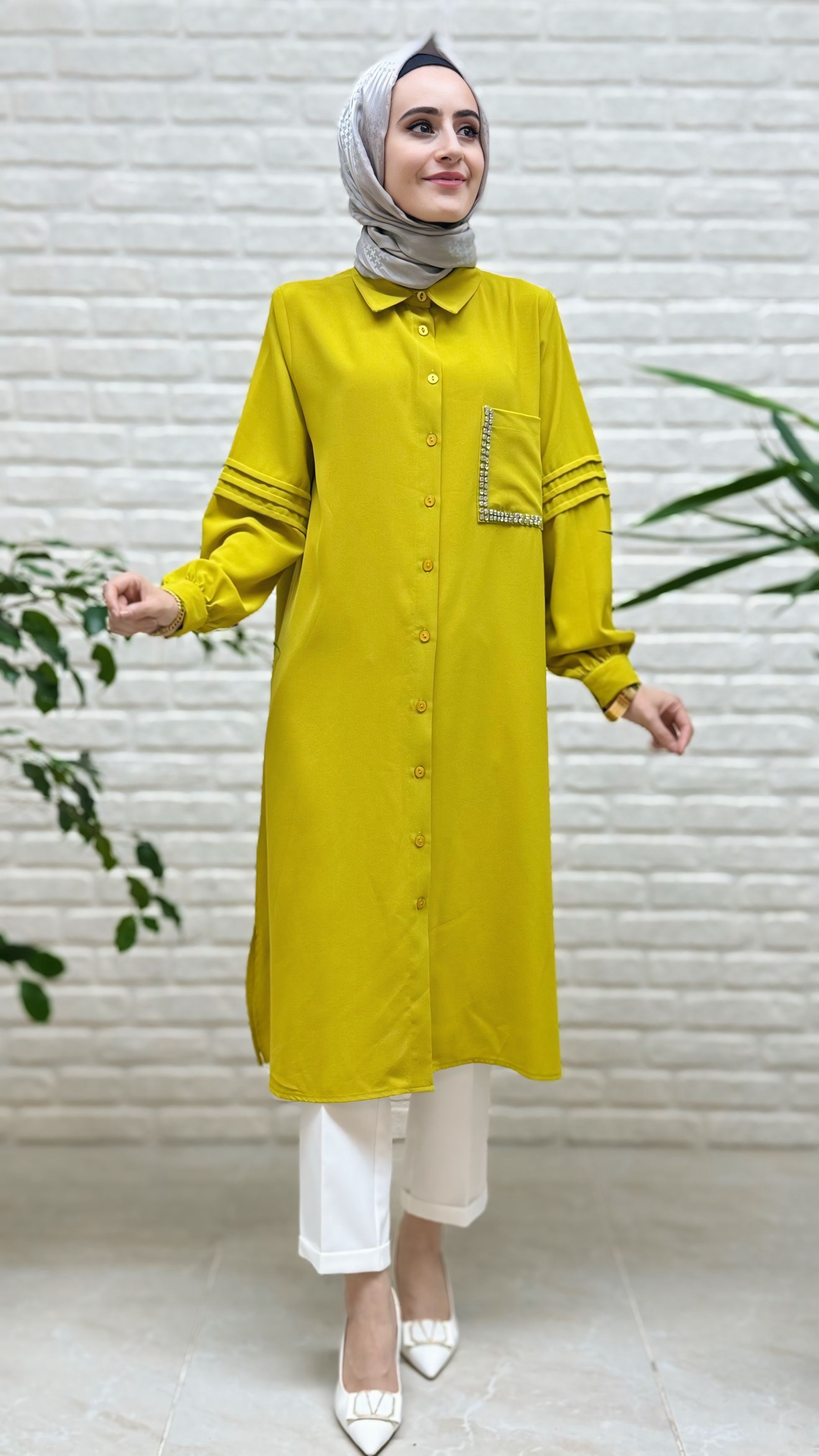 Eylül Taş Detay Tunik