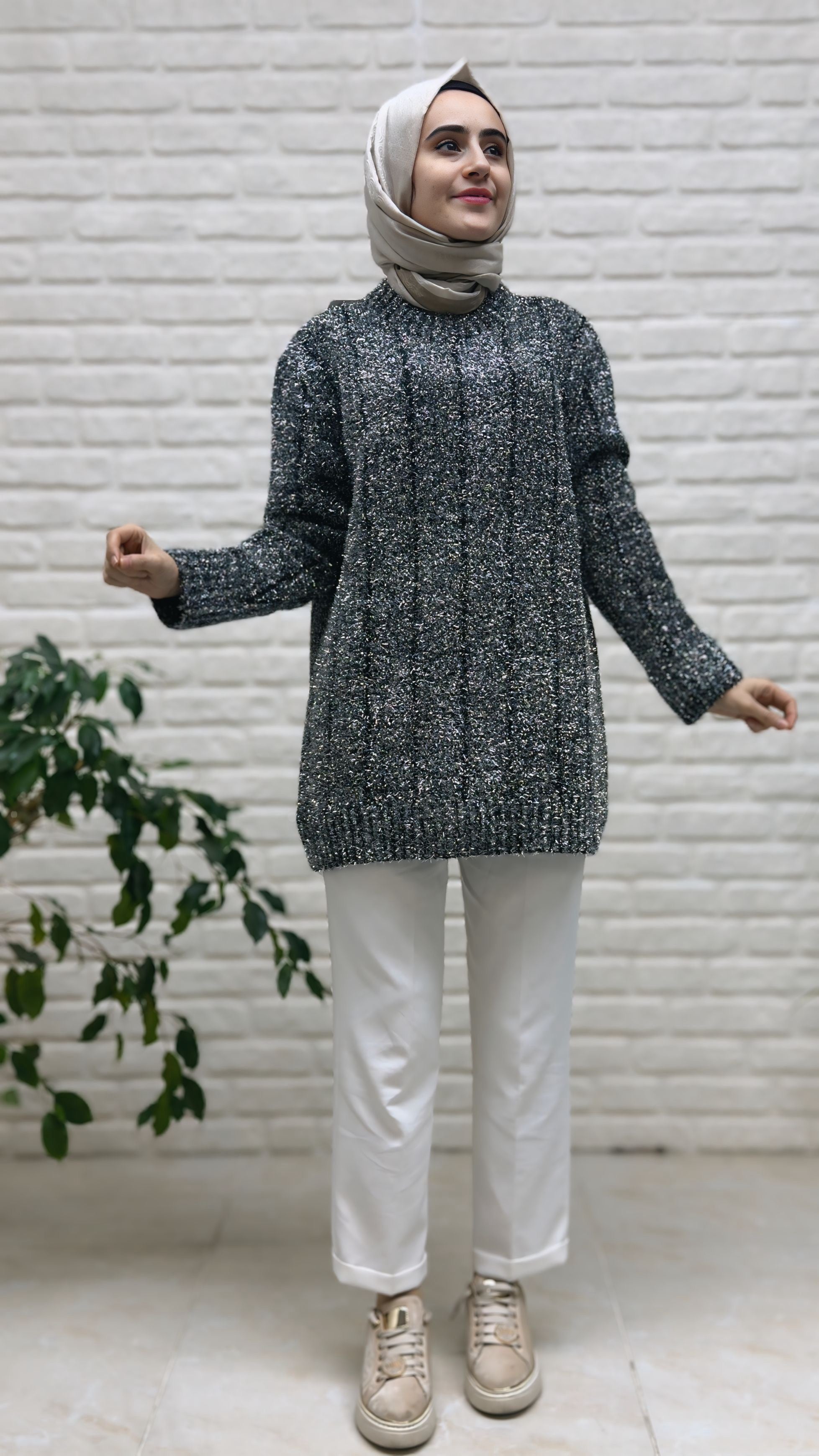 Beranisa Simli Tunik 25190