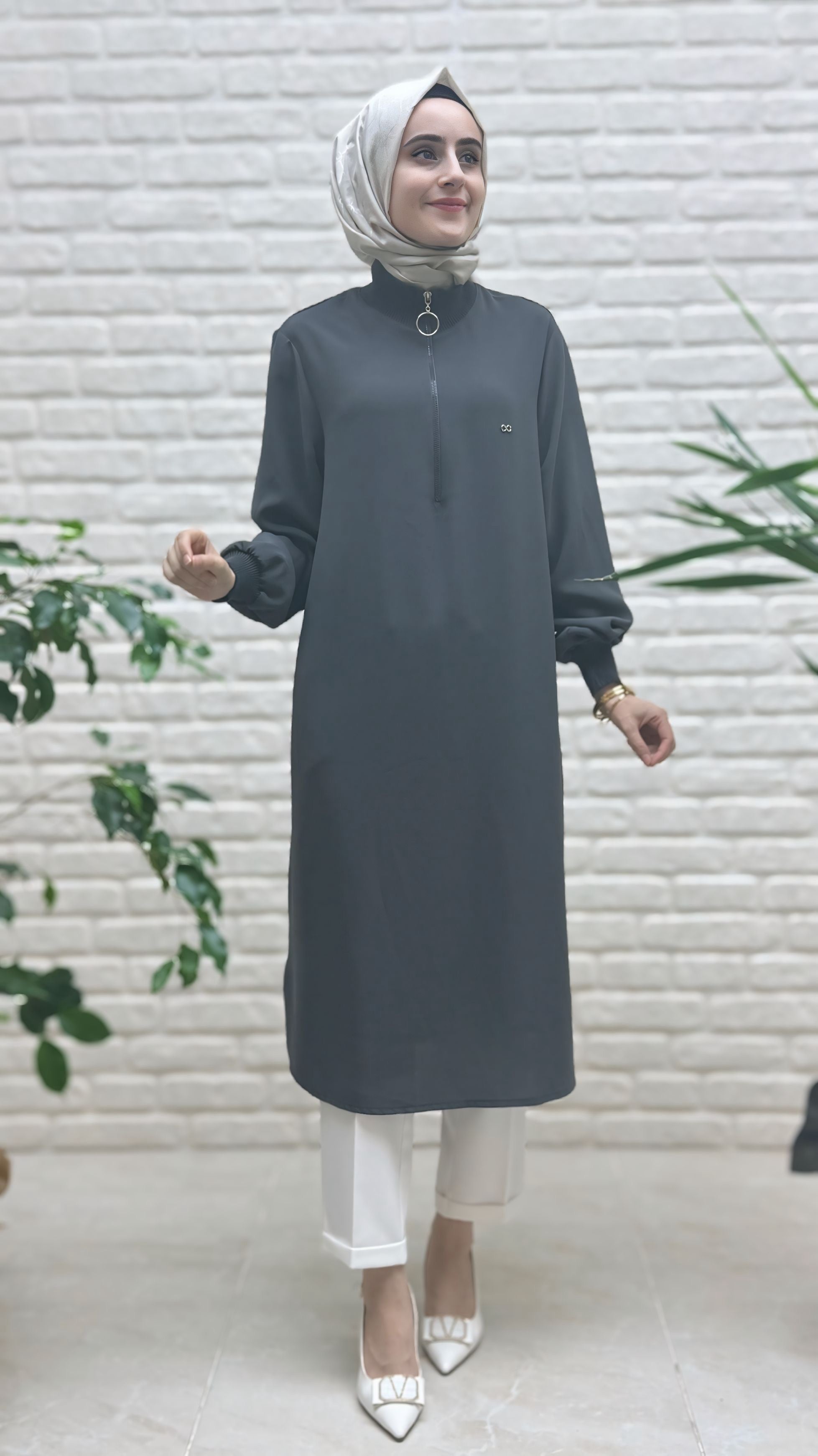 Kado Fermuarlı Tunik 251491