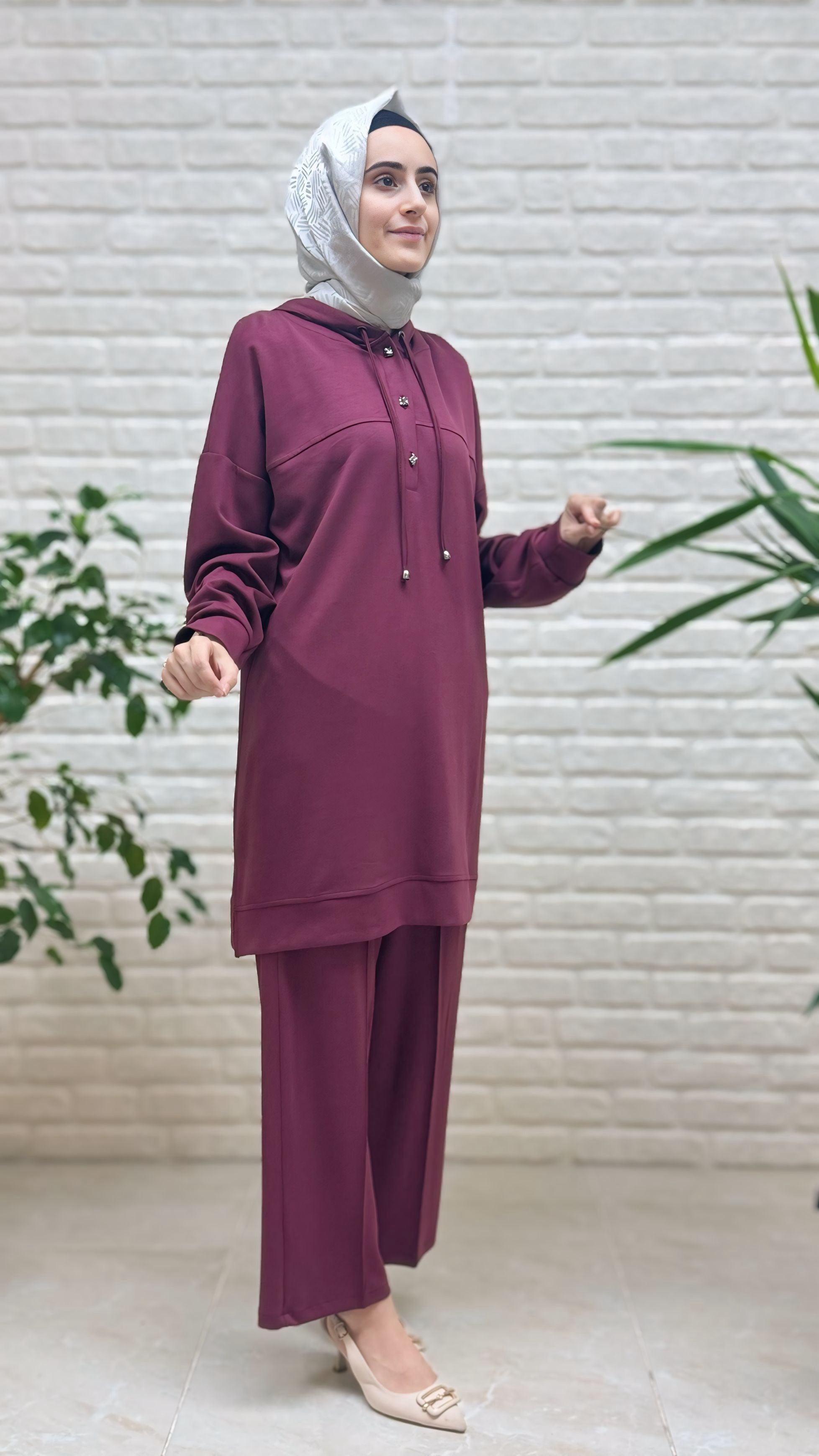 Moda Park Pantolonlu Takım 3927