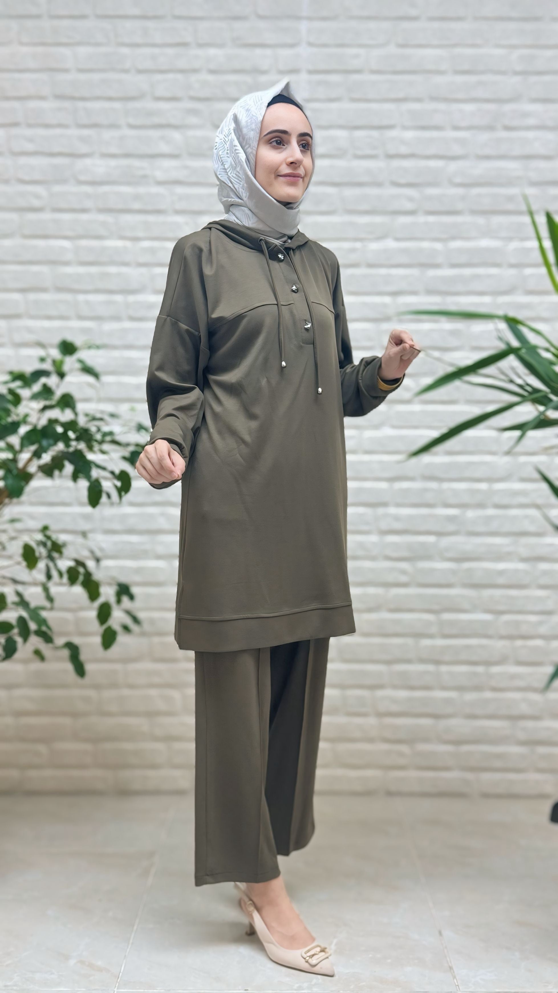 Moda Park Pantolonlu Takım 3927