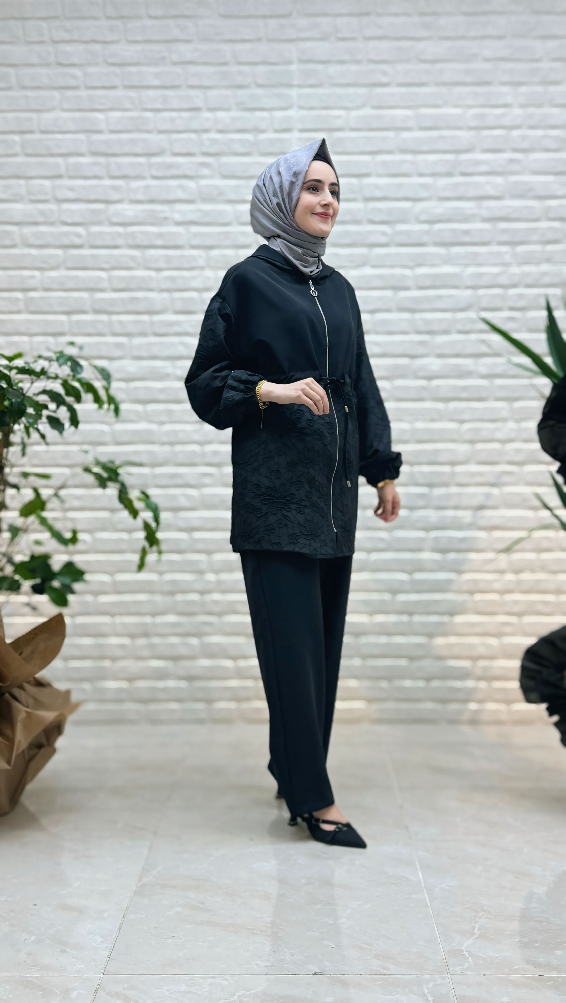 Ahi Pantolonlu Takım 6108-3