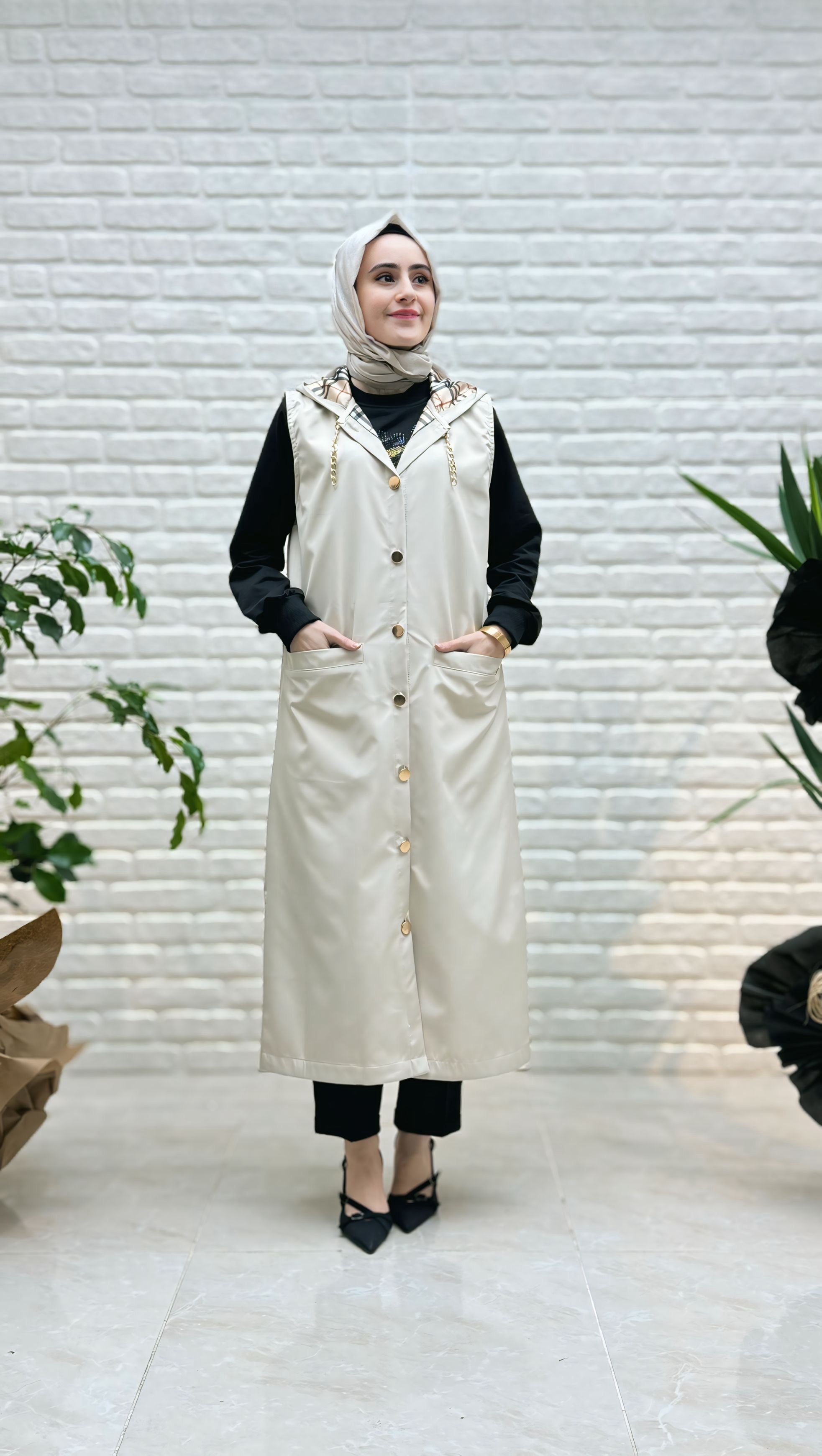 Ayşe Akay Trenç Yelek