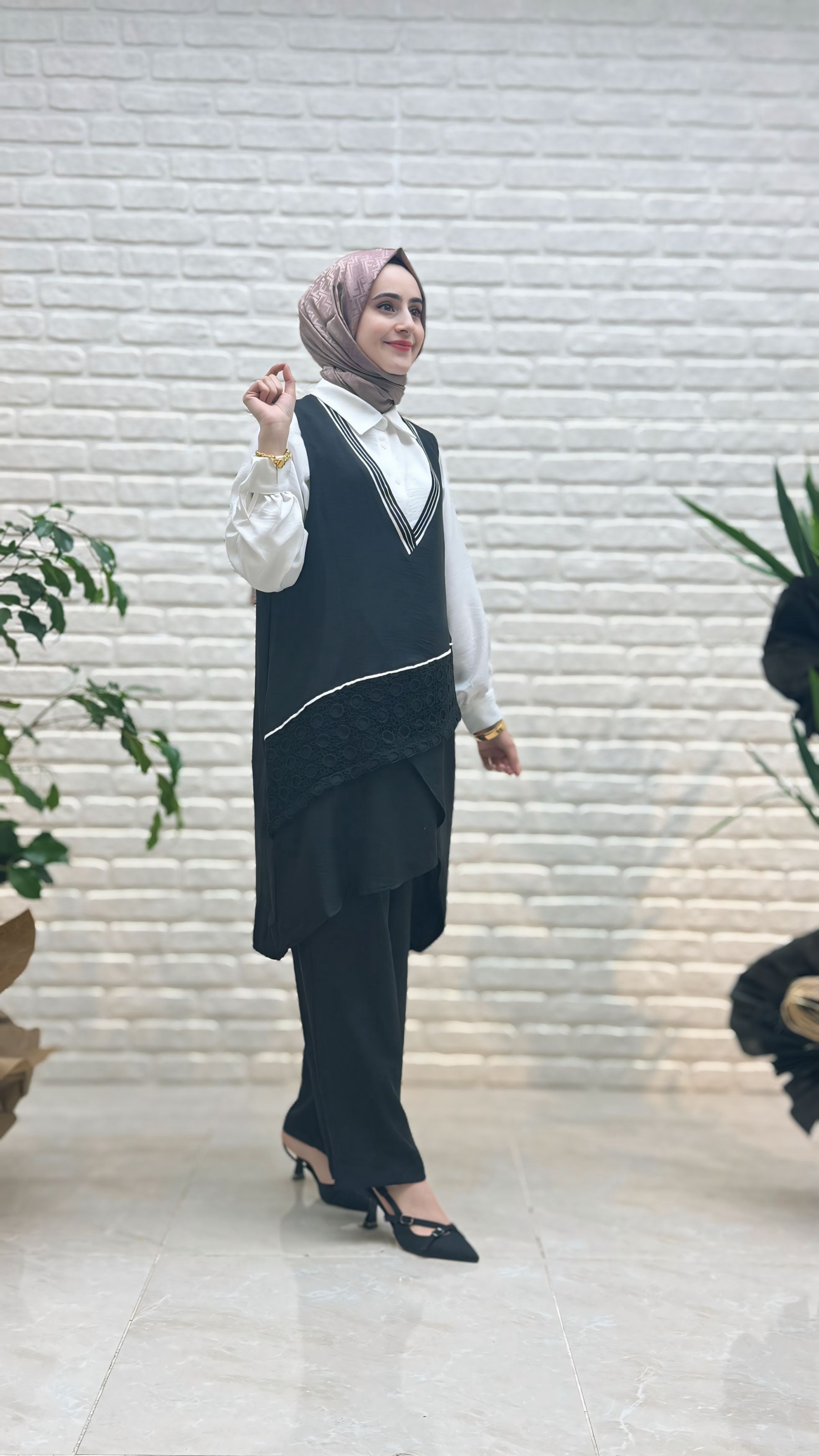 Kado Yelekli Üçlü Takım 8132