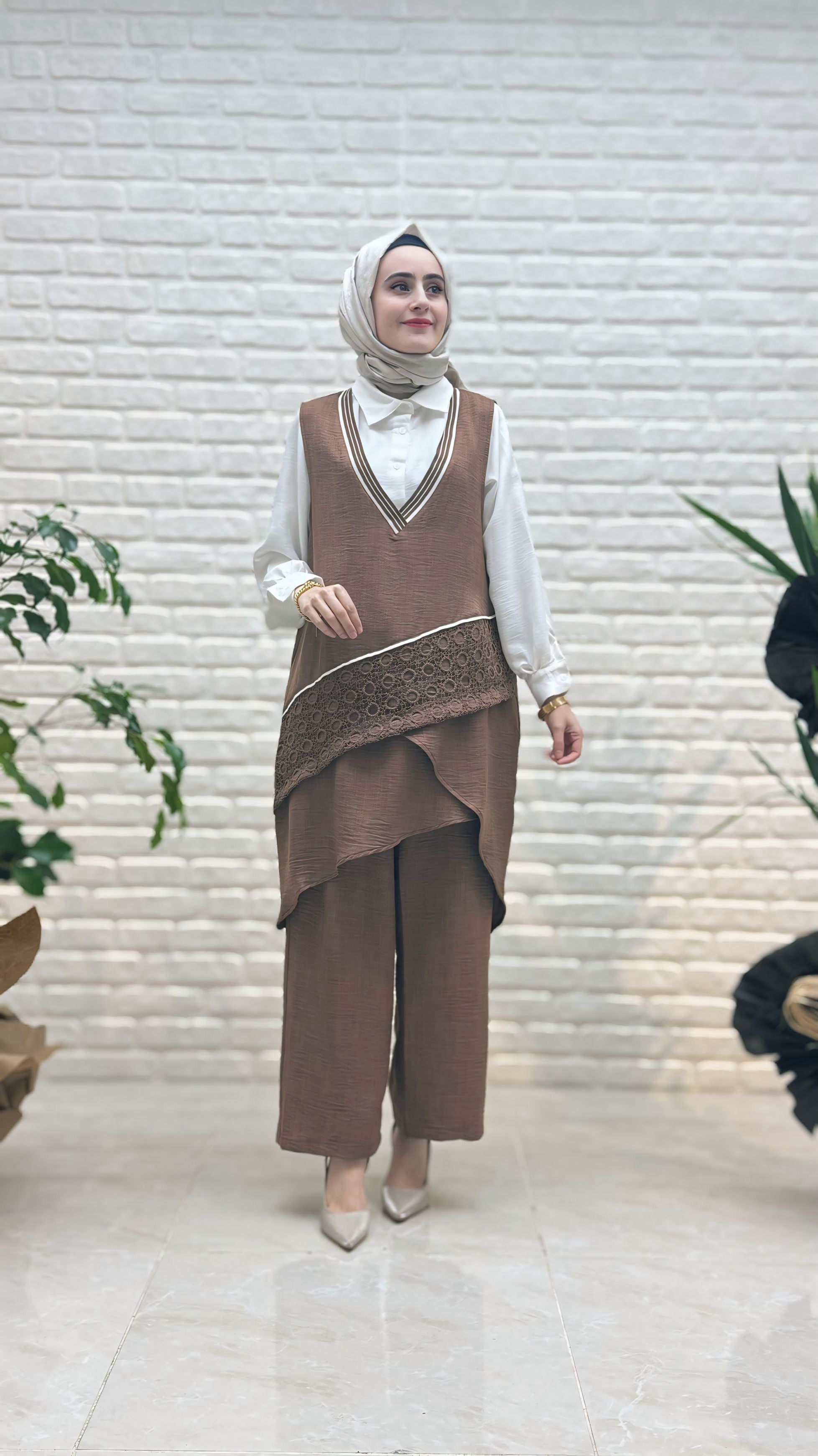 Kado Yelekli Üçlü Takım 8132