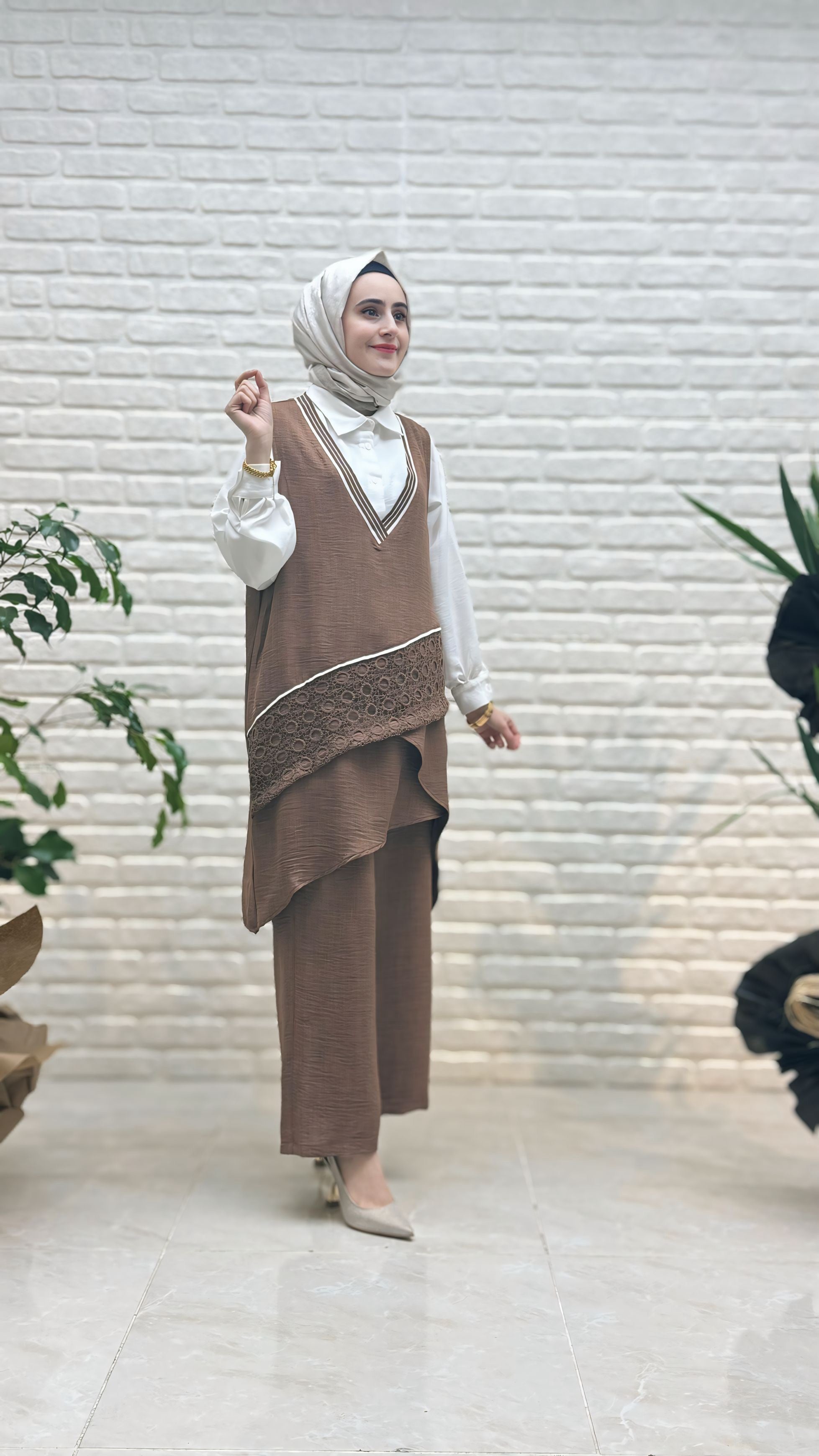 Kado Yelekli Üçlü Takım 8132