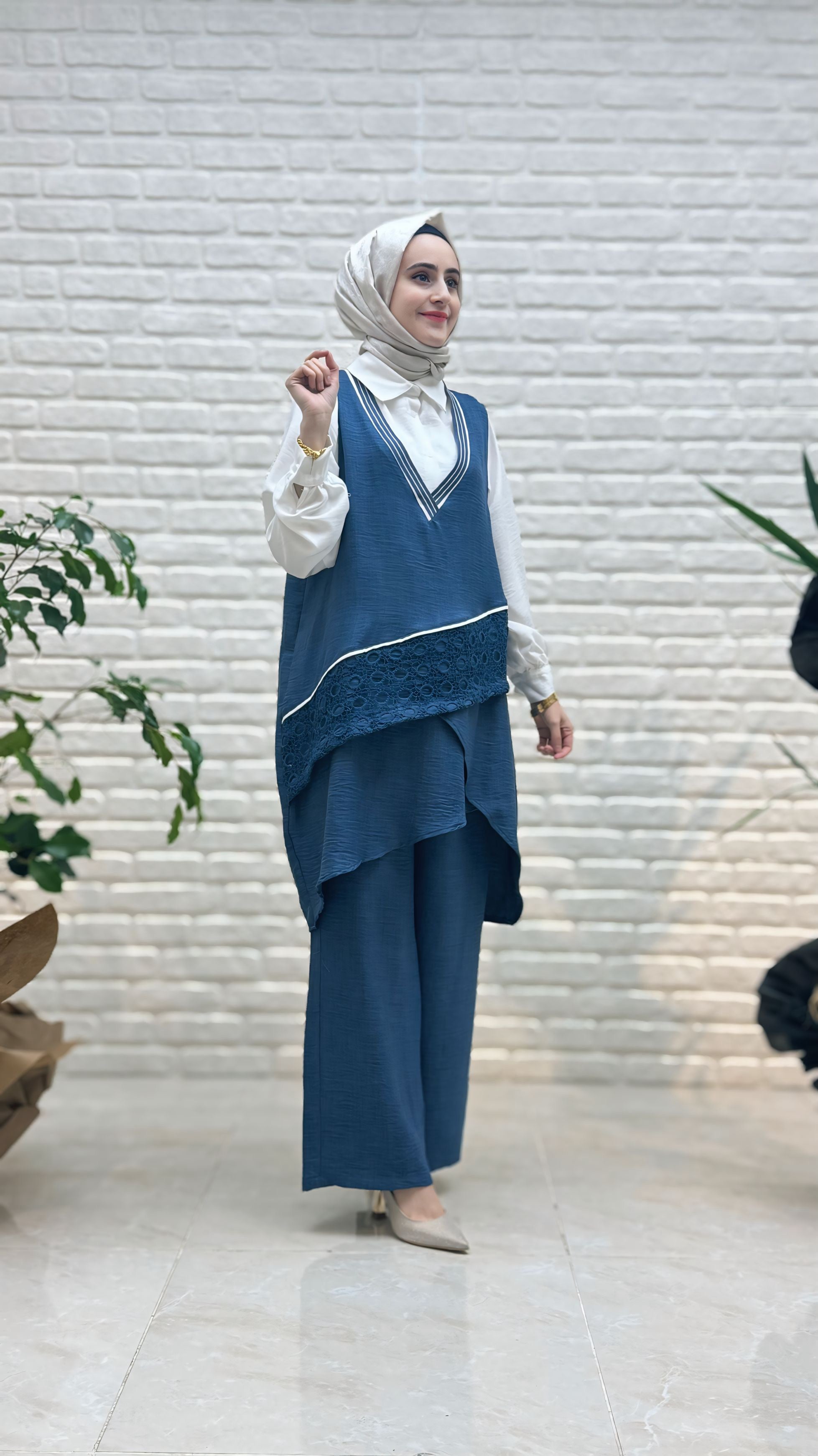 Kado Yelekli Üçlü Takım 8132