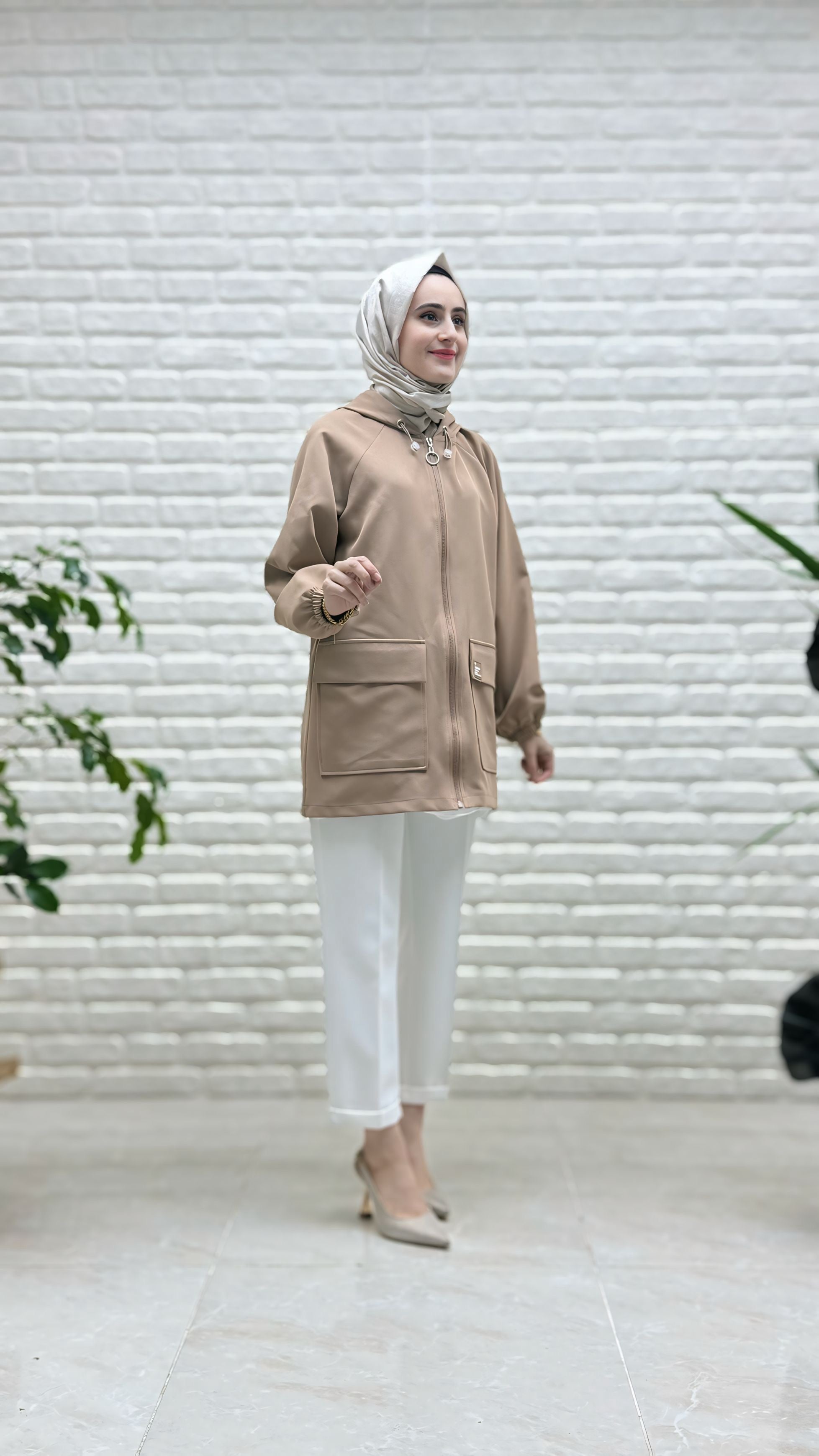 Kado Kapşonlu Spor Ceket K8167