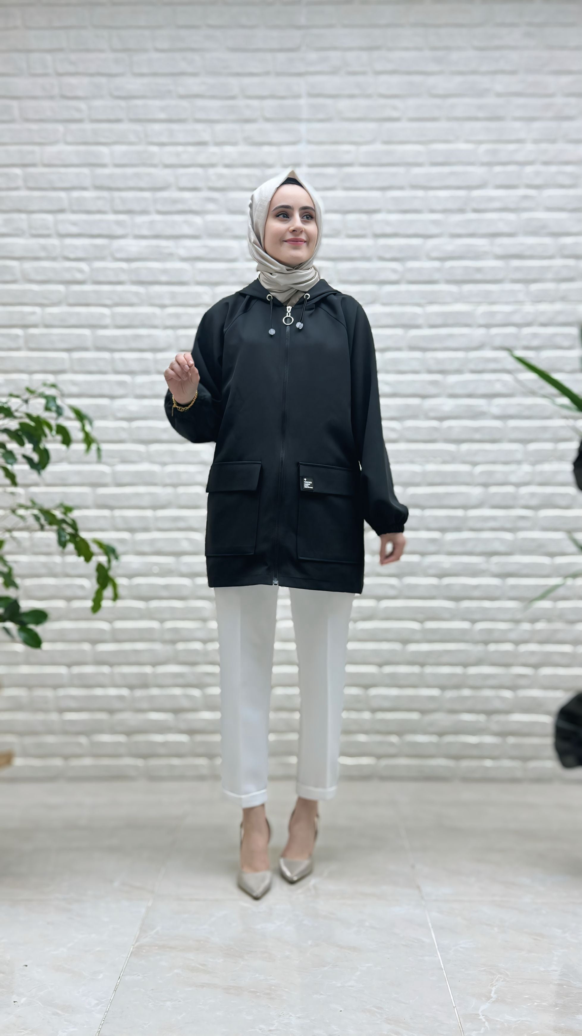 Kado Kapşonlu Spor Ceket K8167