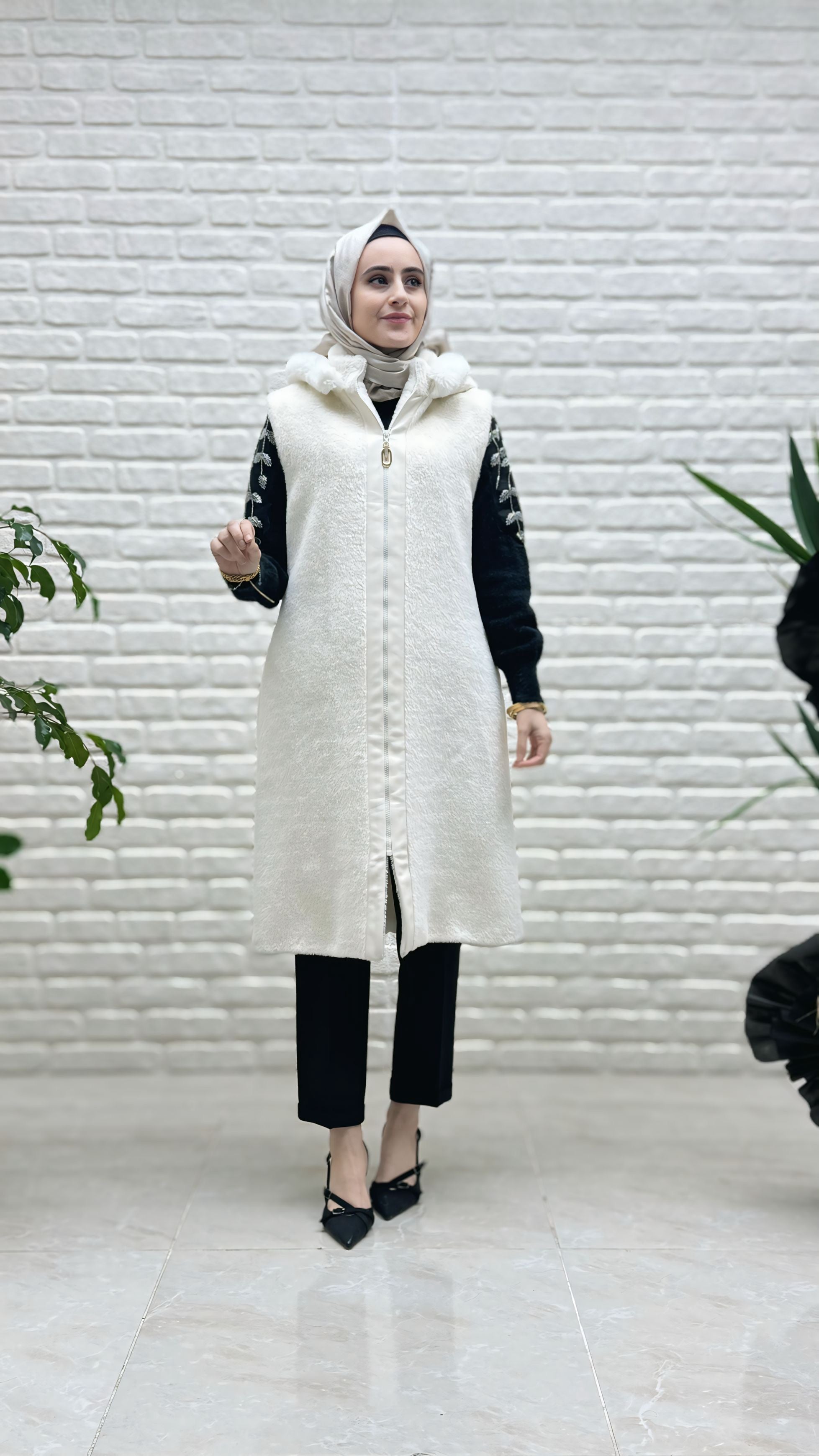 Panova Angora Yelek 7339