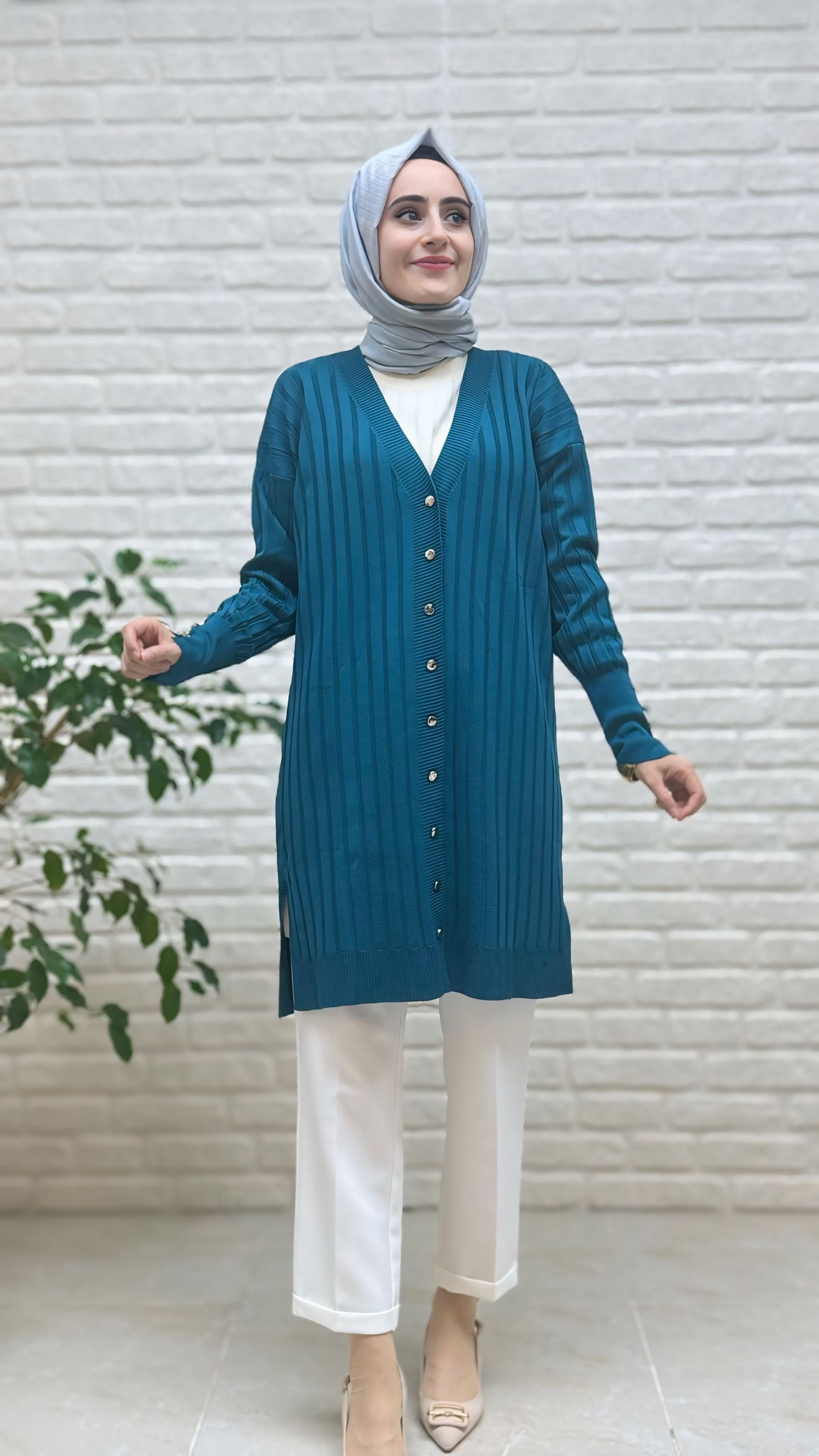 Novalüks Soğuk İp Hırka 3179