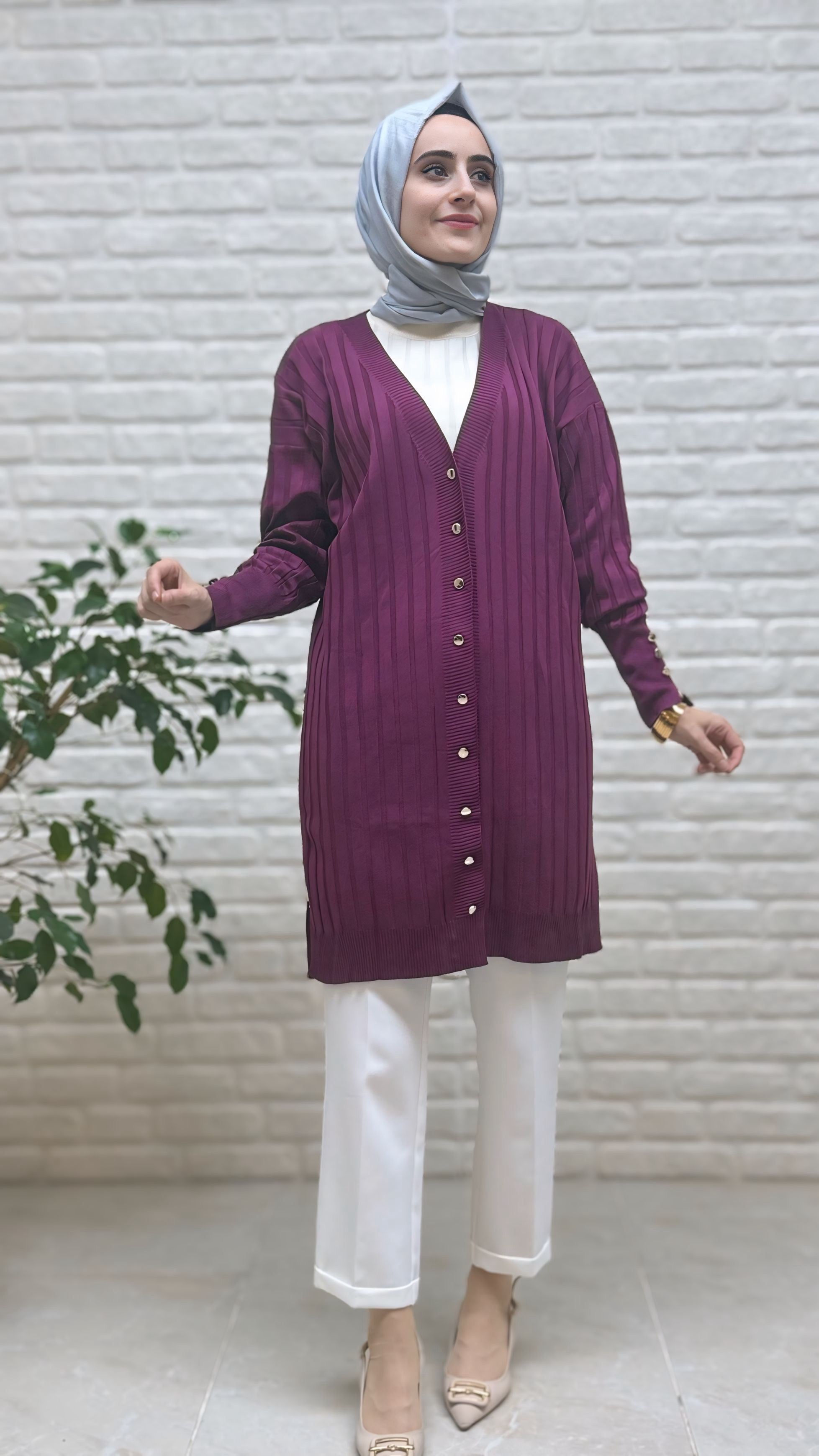 Novalüks Soğuk İp Hırka 3179