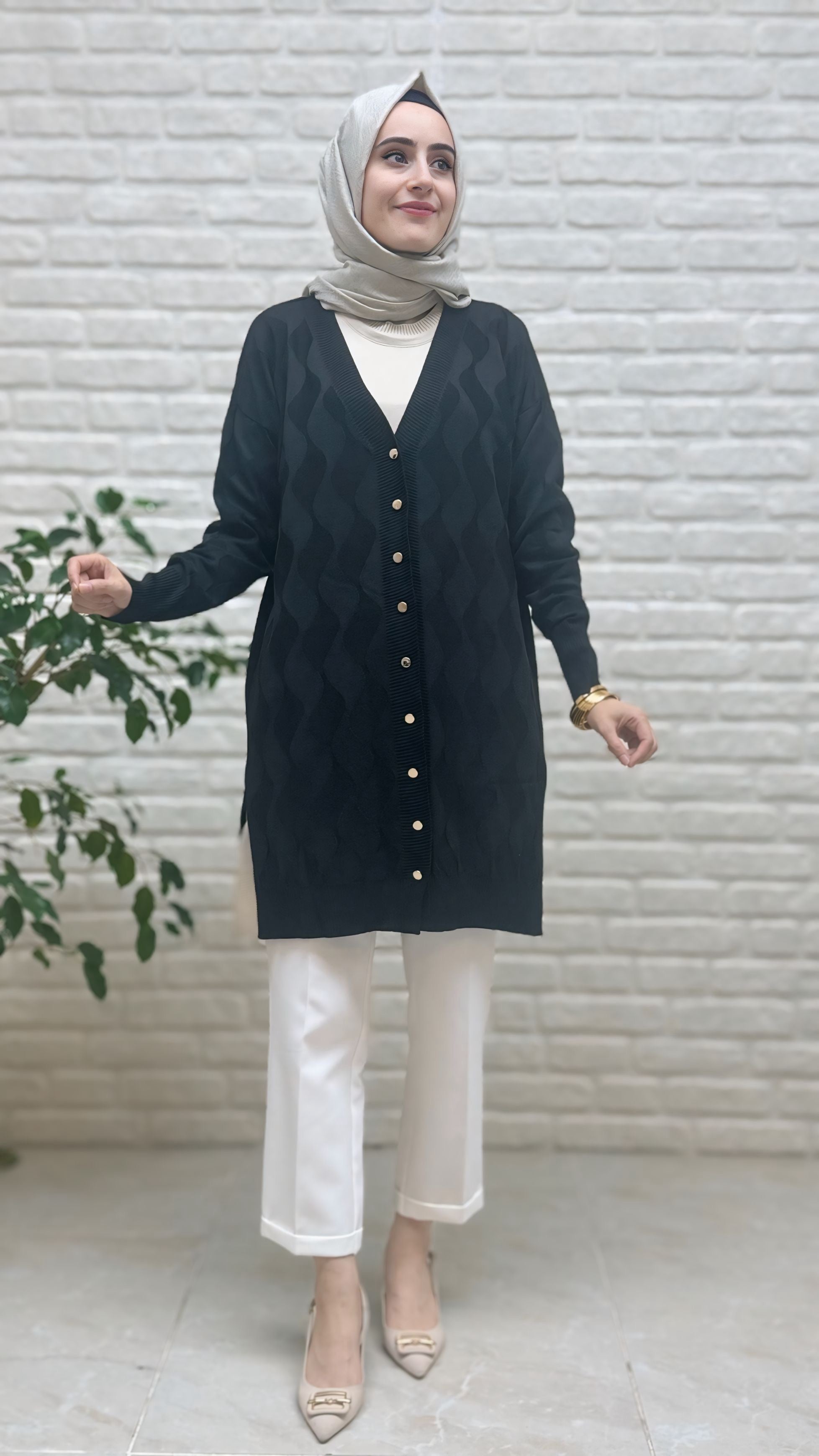 Novalüks Soğuk İp Hırka 3239