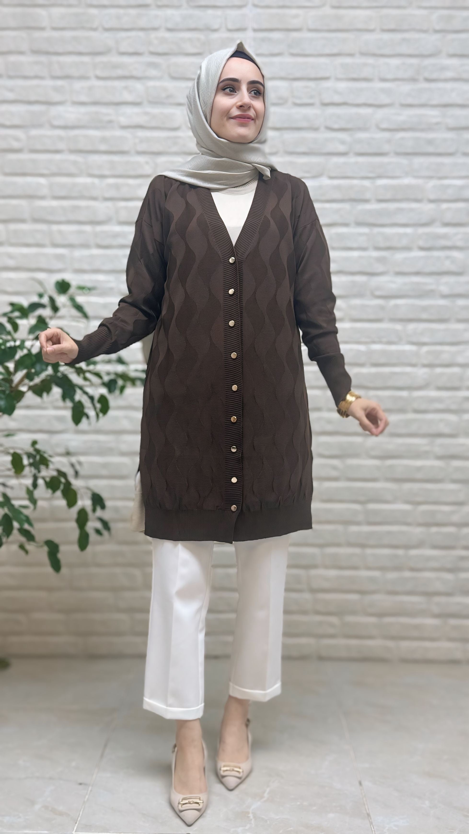 Novalüks Soğuk İp Hırka 3239