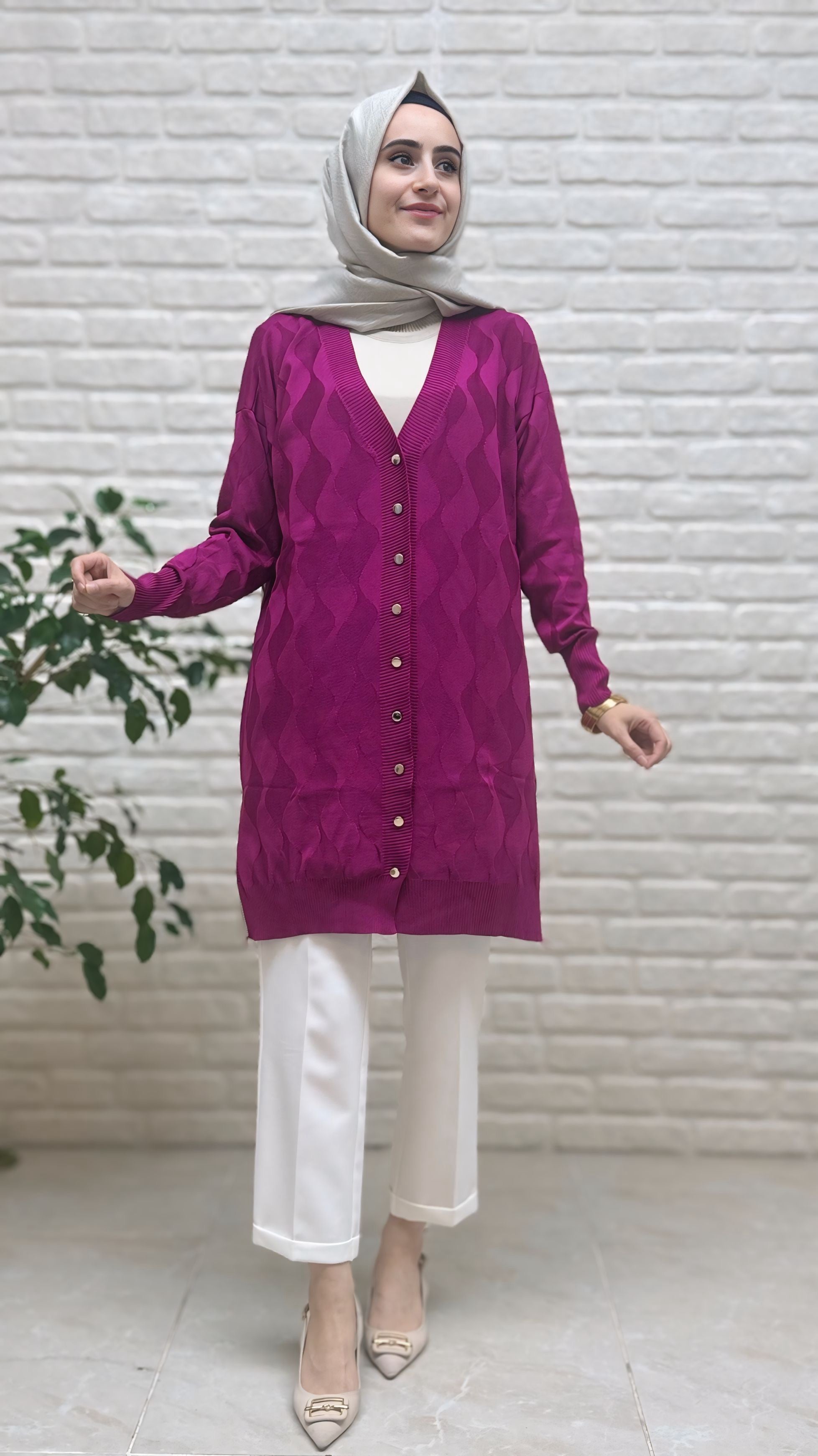 Novalüks Soğuk İp Hırka 3239