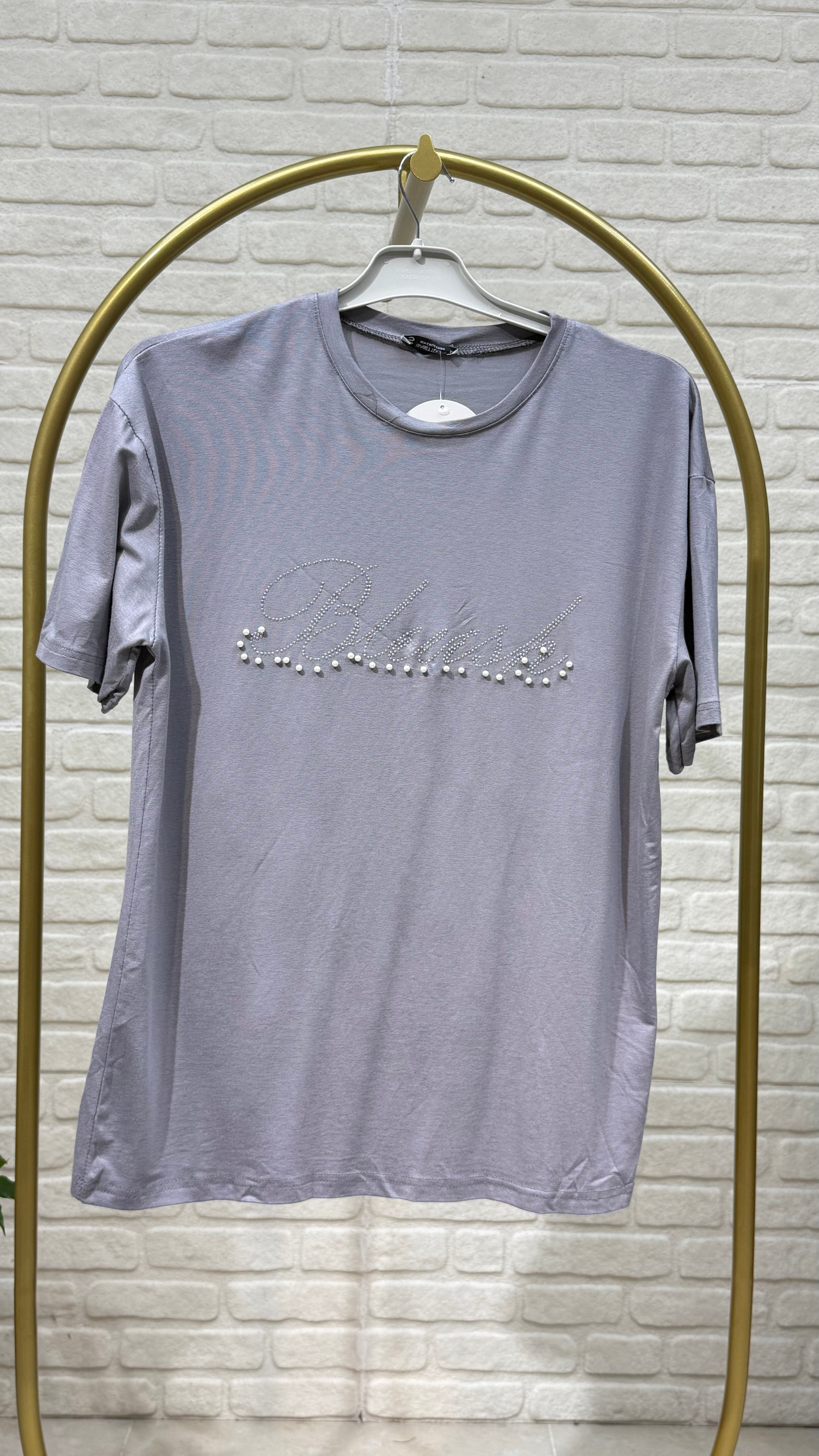 Beranisa Taş Detaylı Tshirt 4024