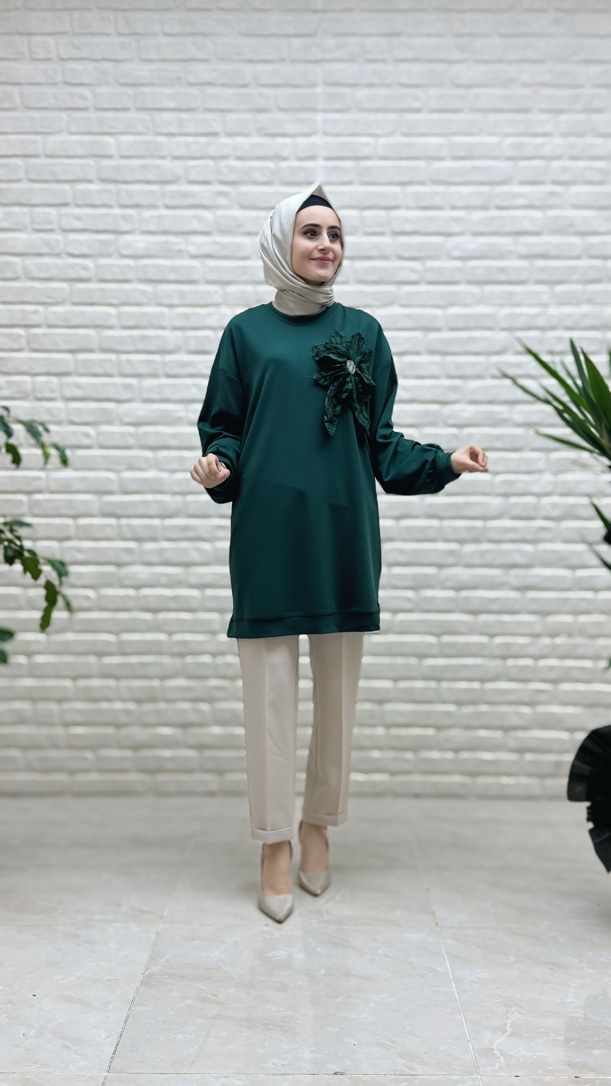 Kado Güllü Tunik 251342