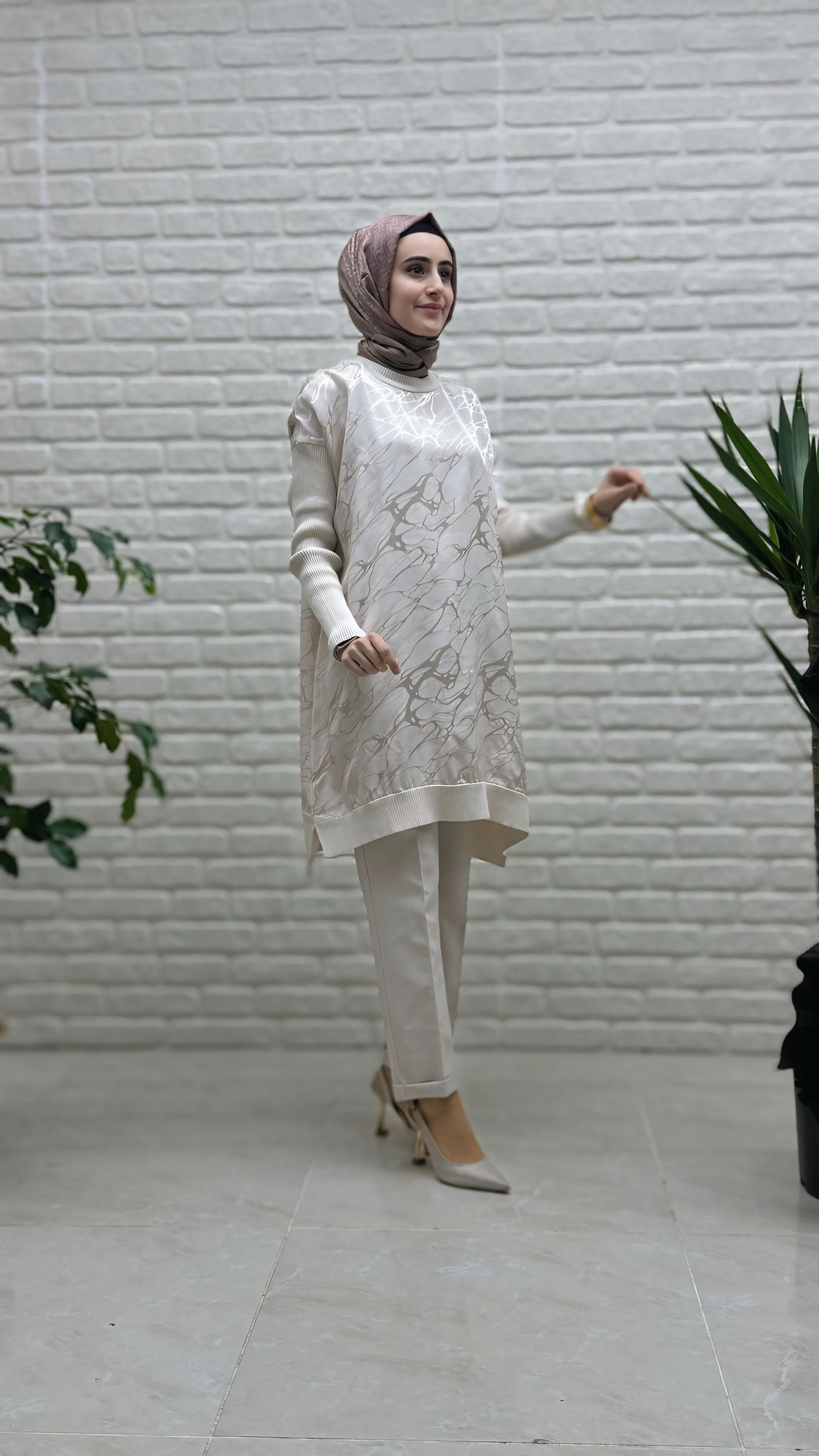 Beranisa Jakarlı Tunik 5002