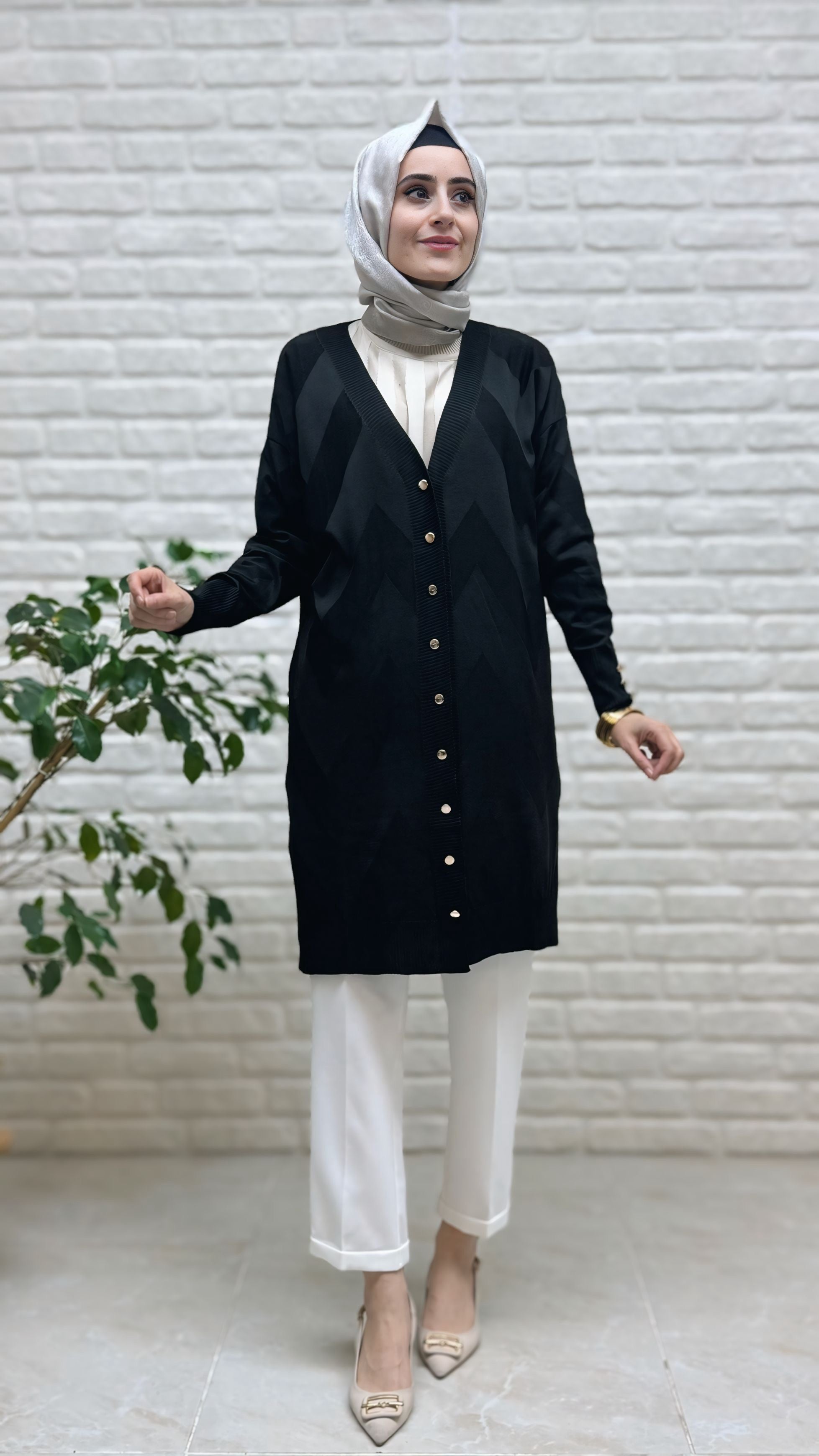 Beranisa Soğuk İp Hırka 3193