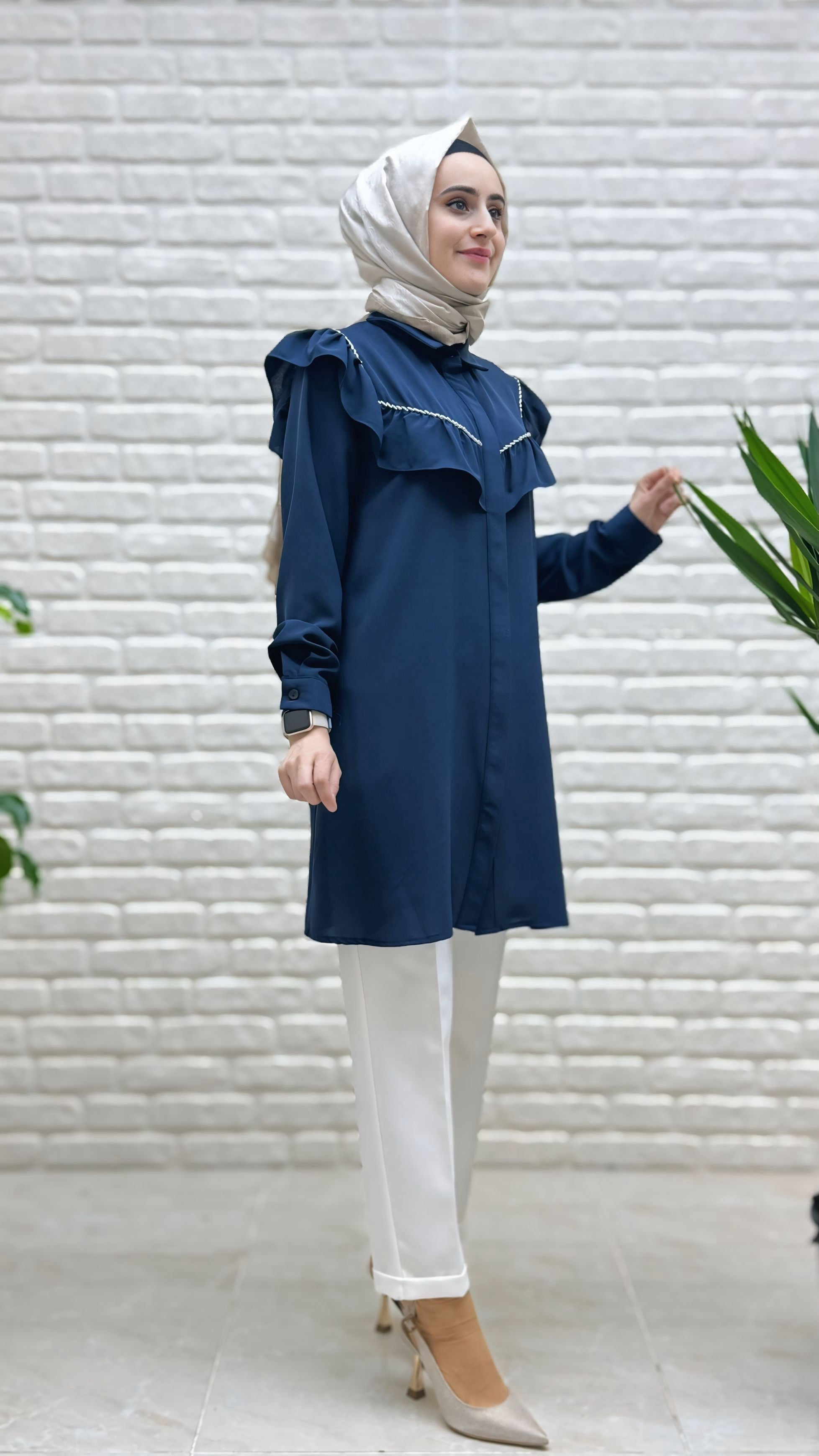 Eylül Fırfırlı Tunik 1230