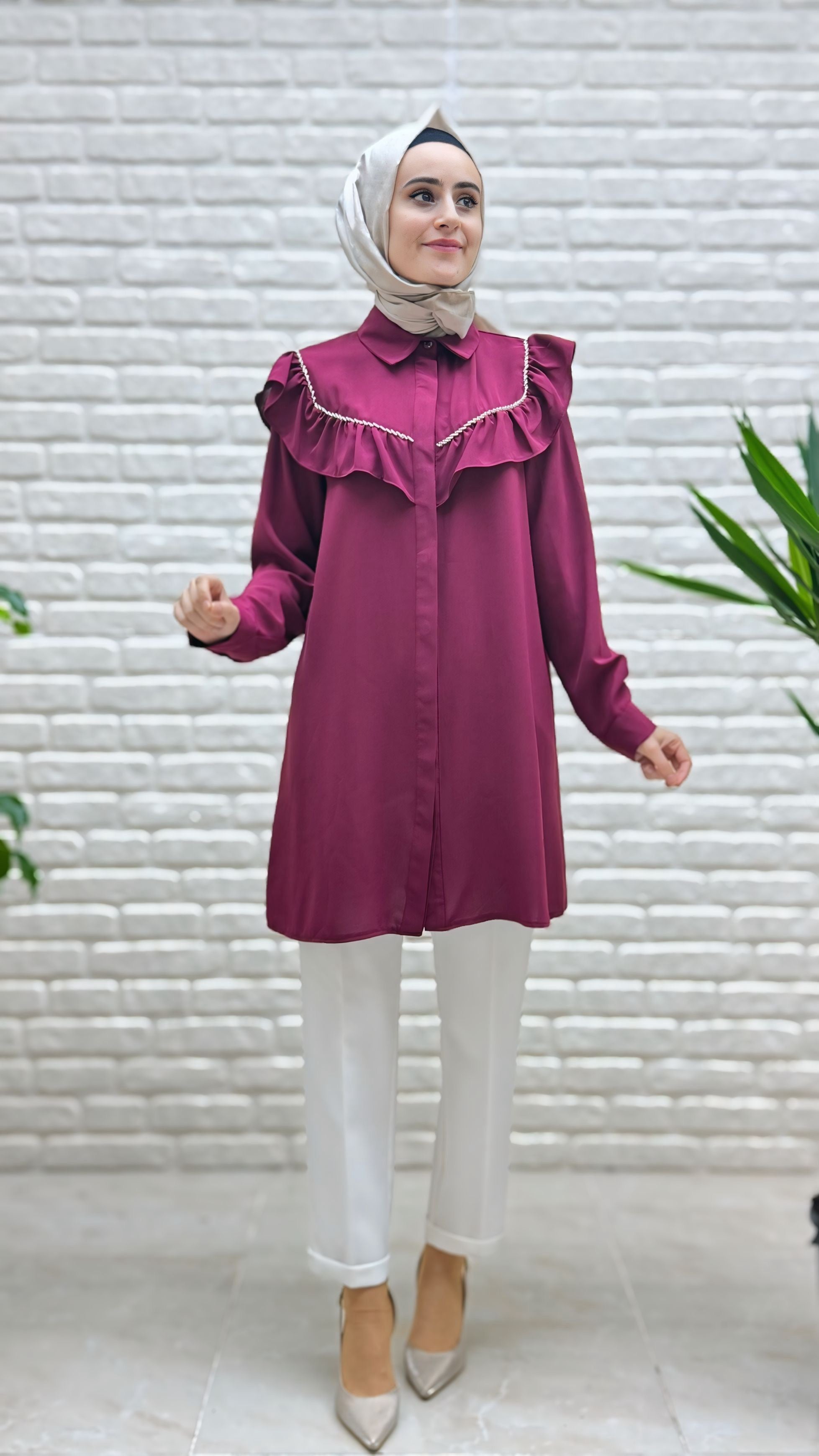 Eylül Fırfırlı Tunik 1230