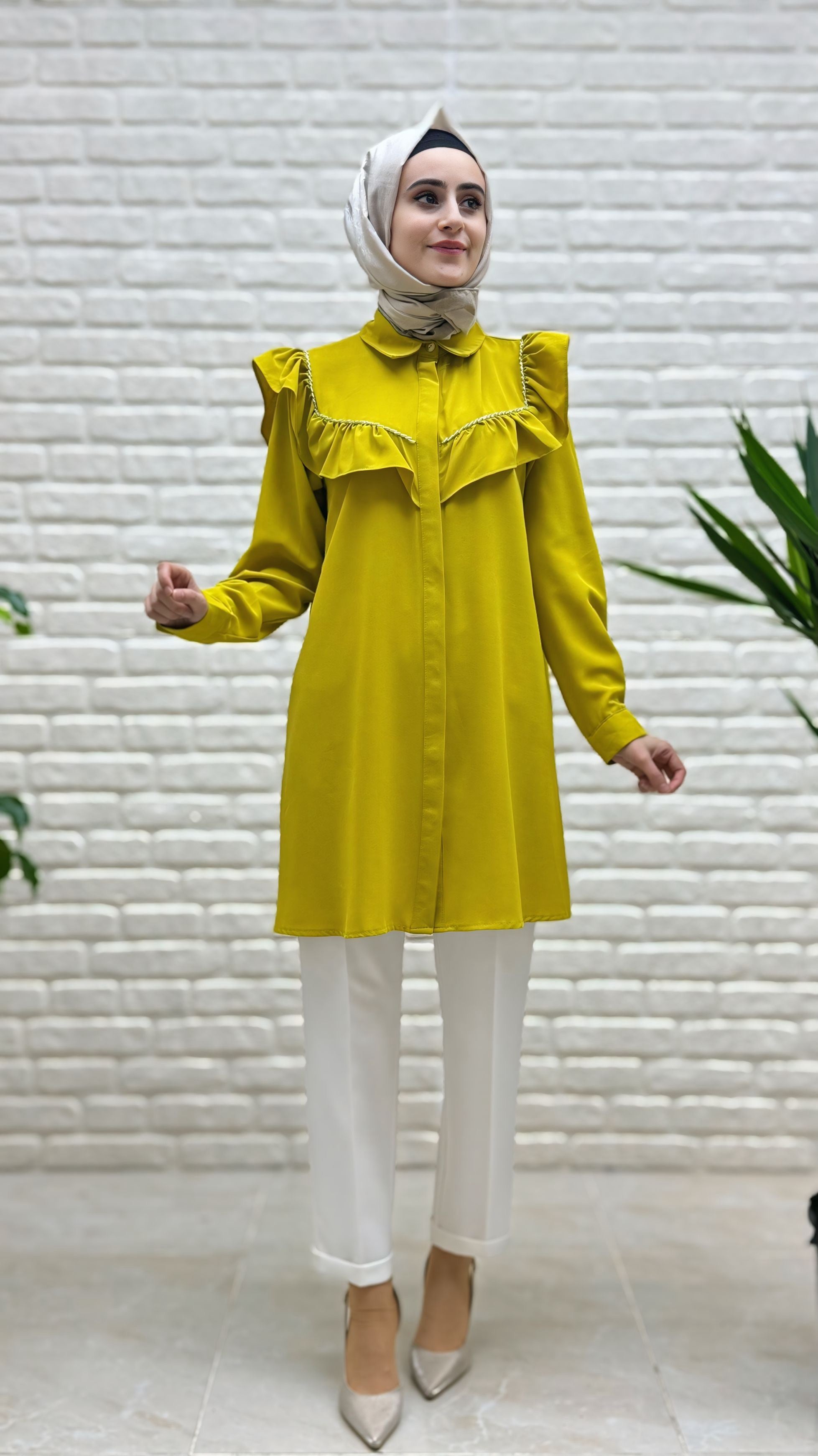 Eylül Fırfırlı Tunik 1230