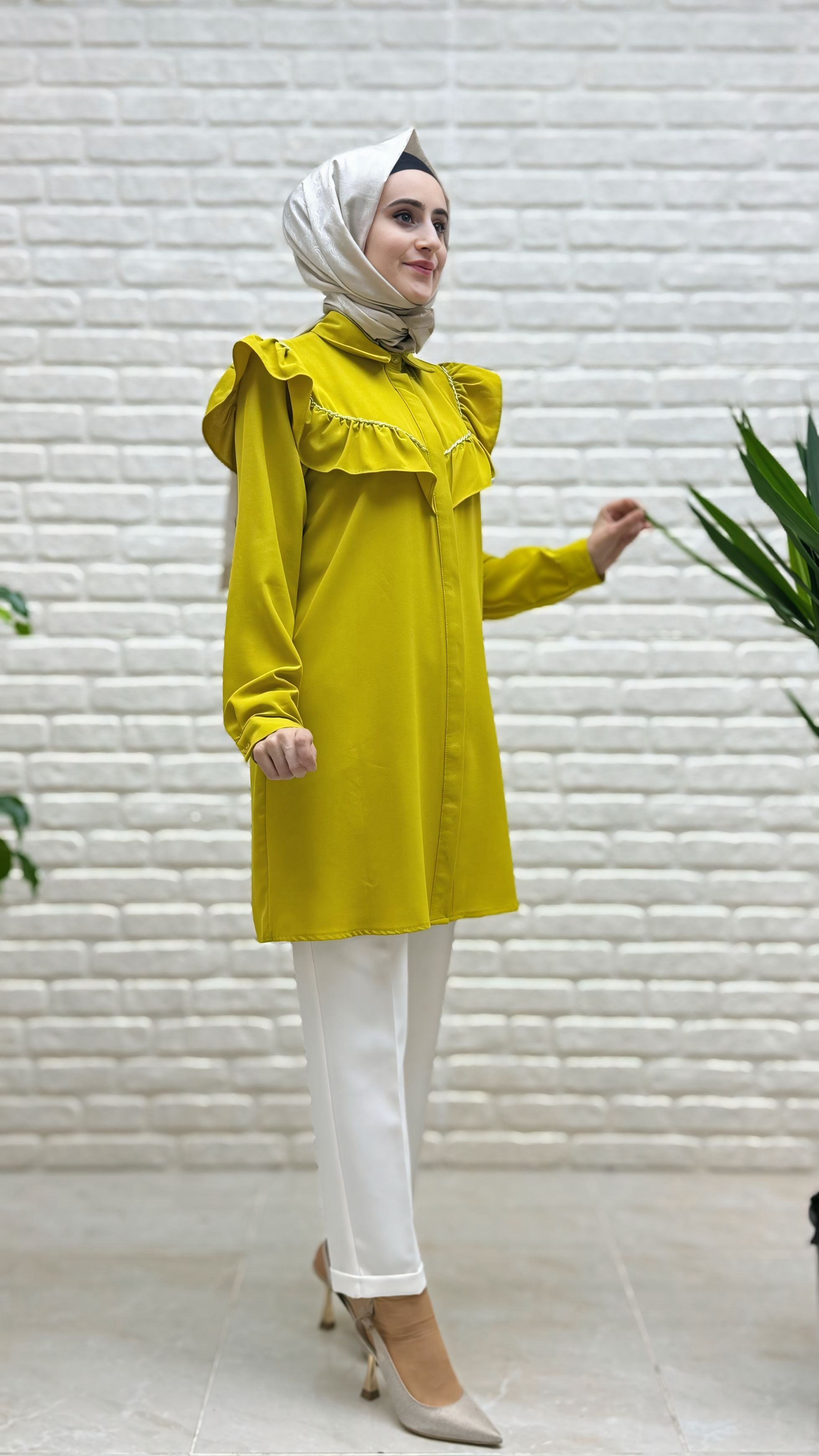 Eylül Fırfırlı Tunik 1230