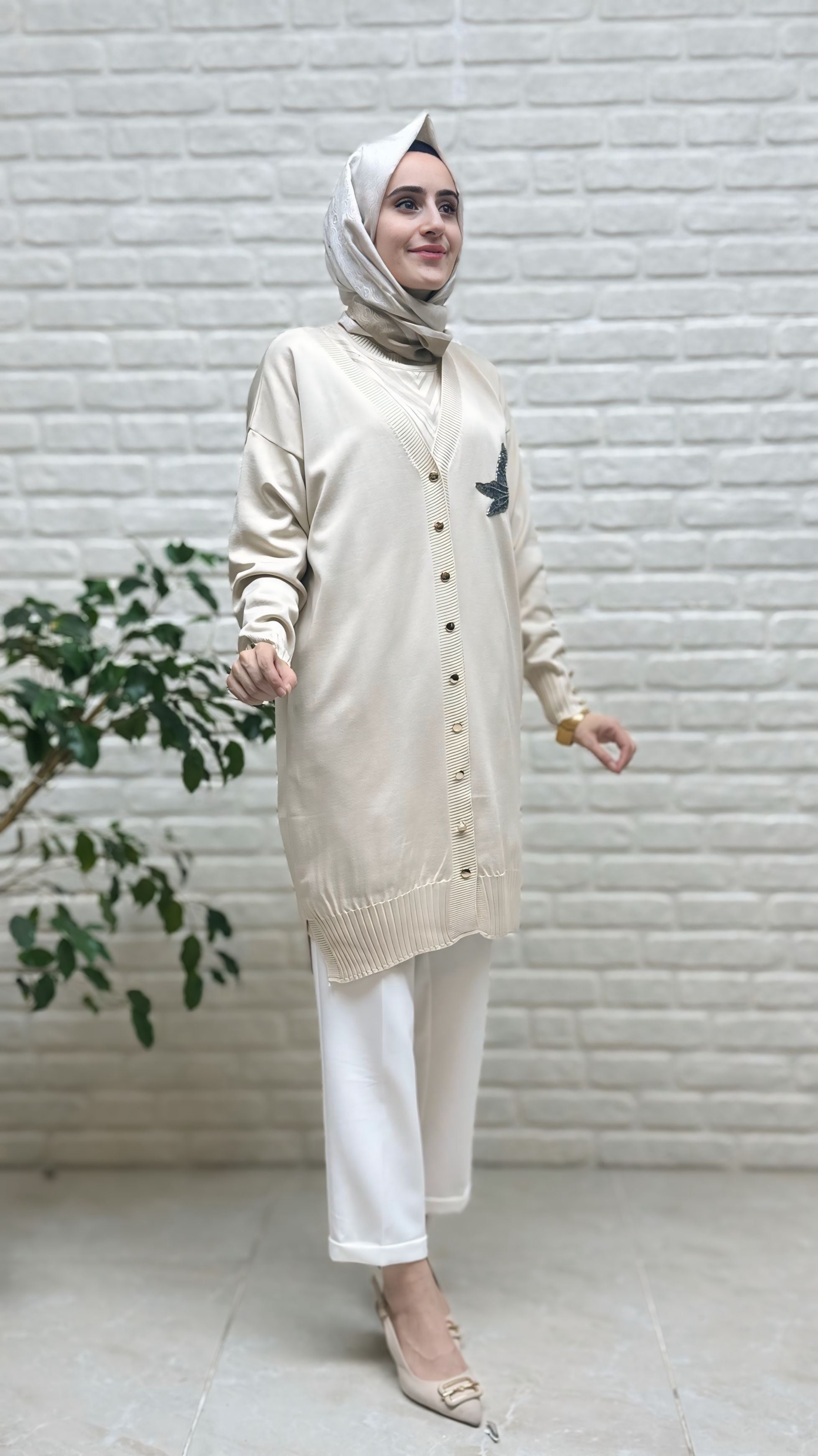 Beranisa Soğuk İP Hırka 3207