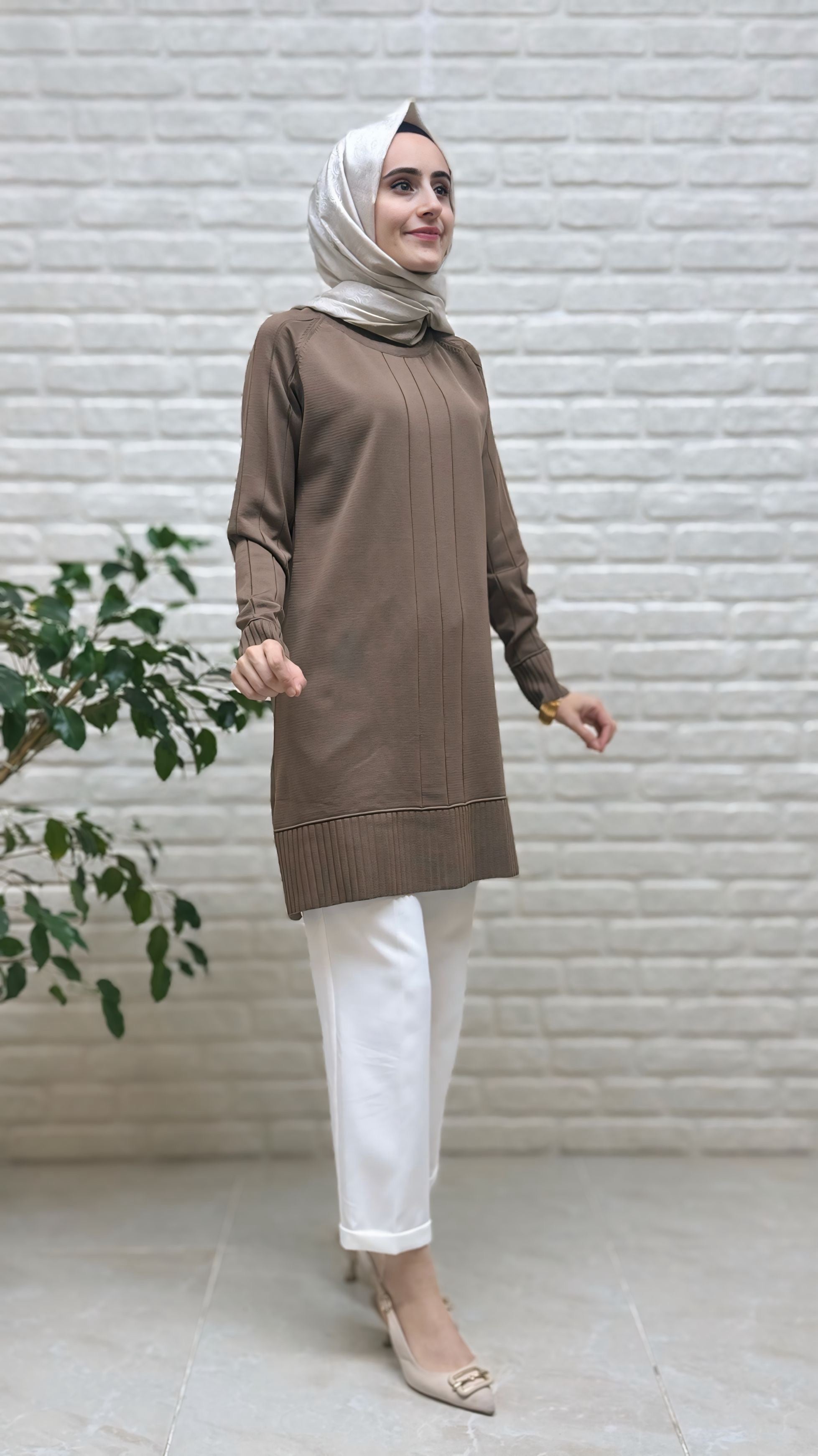 Beranisa Soğuk İp Tunik 3189