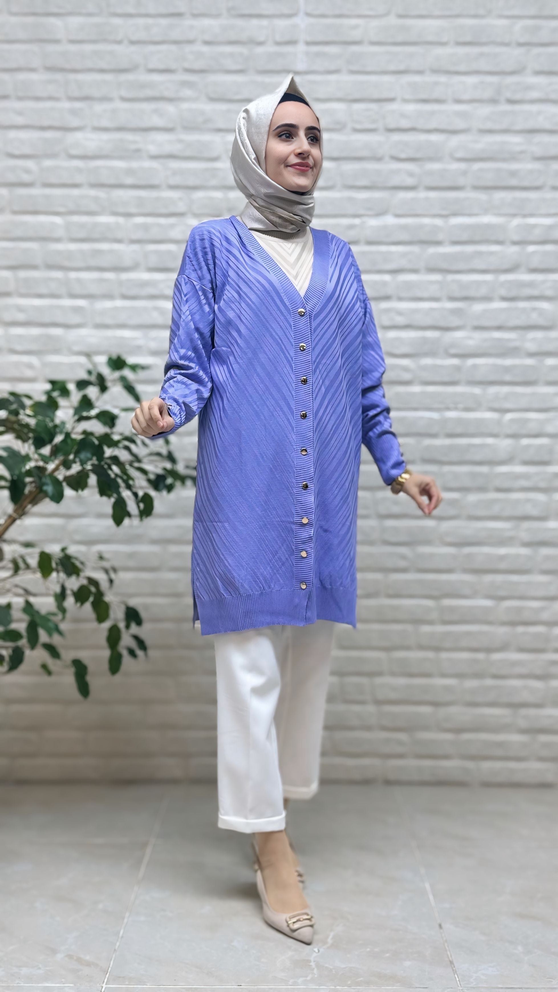 Beranisa Soğuk İp Hırka 3198