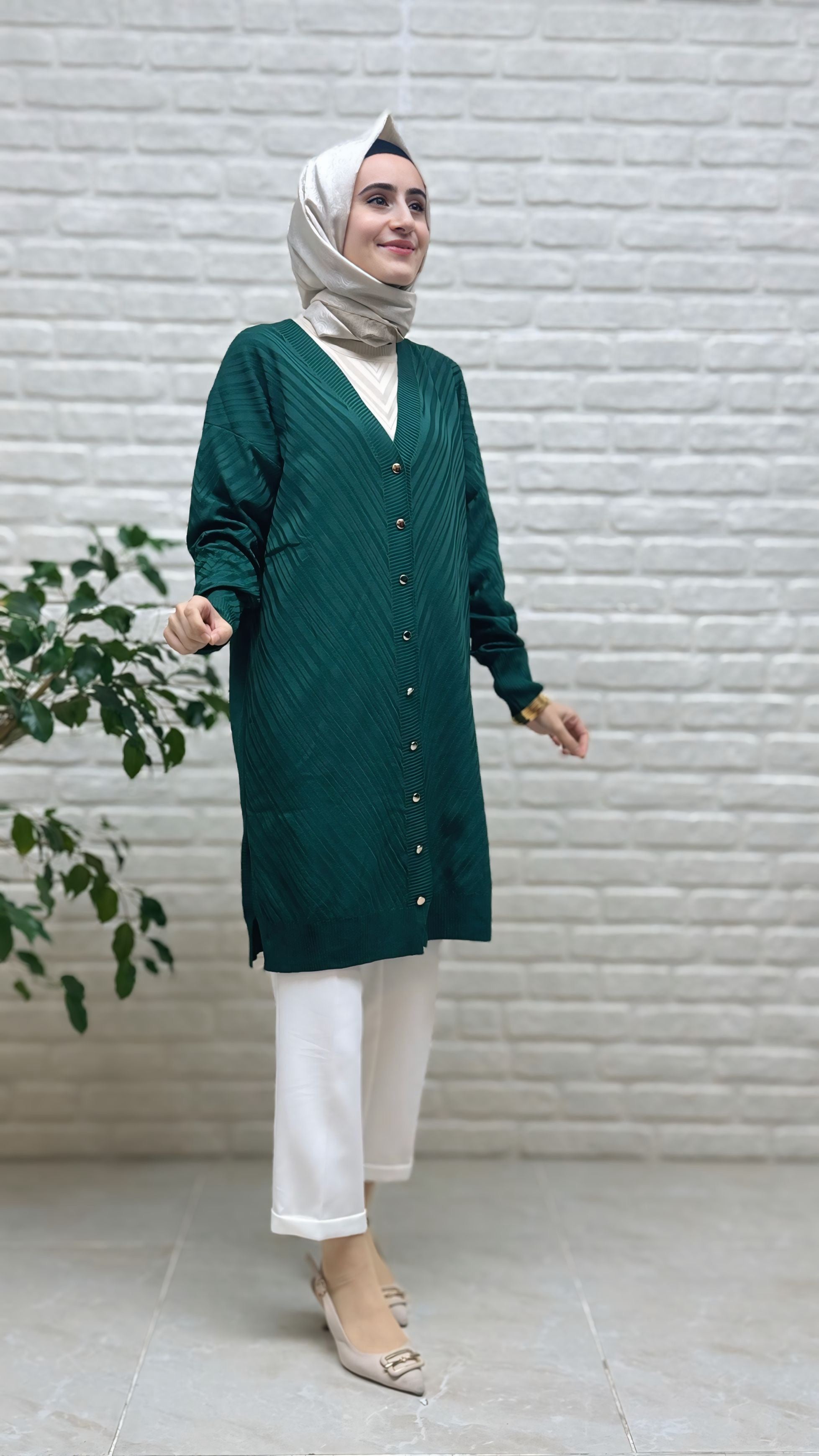 Beranisa Soğuk İp Hırka 3198