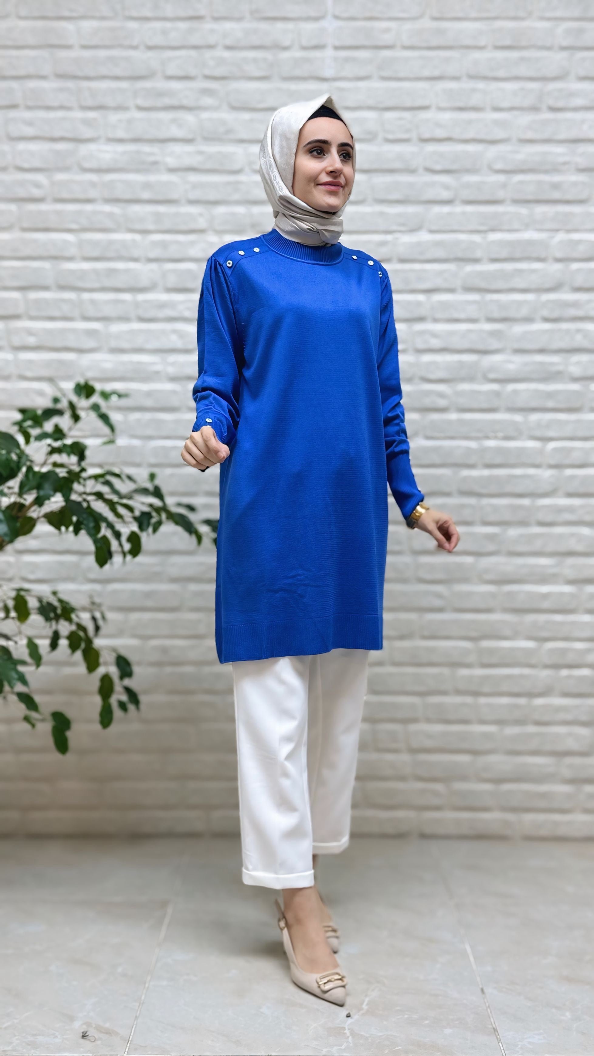 Beranisa Soğuk İP Tunik 34048