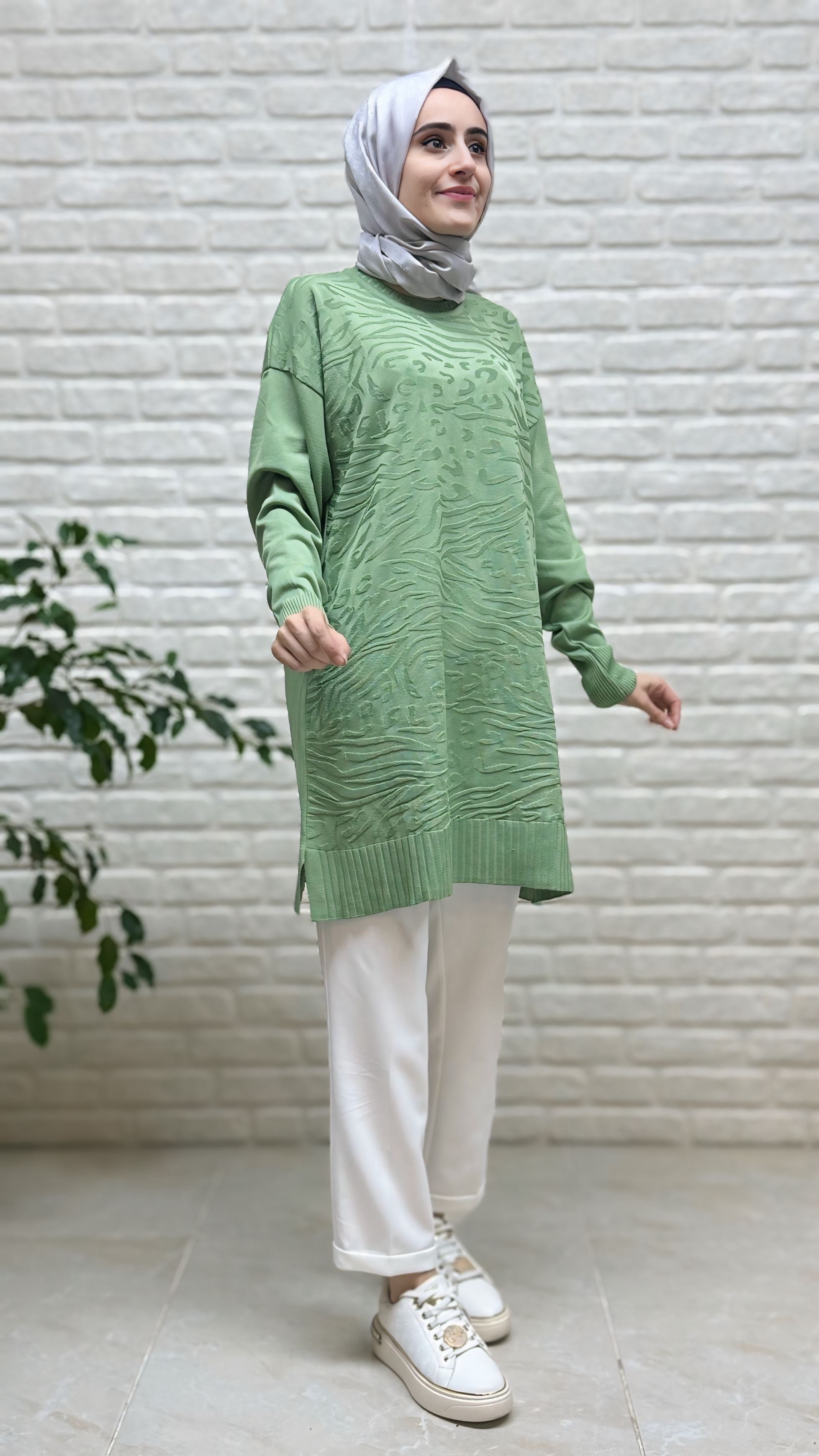 Novalüks Soğuk İp Tunik 3274