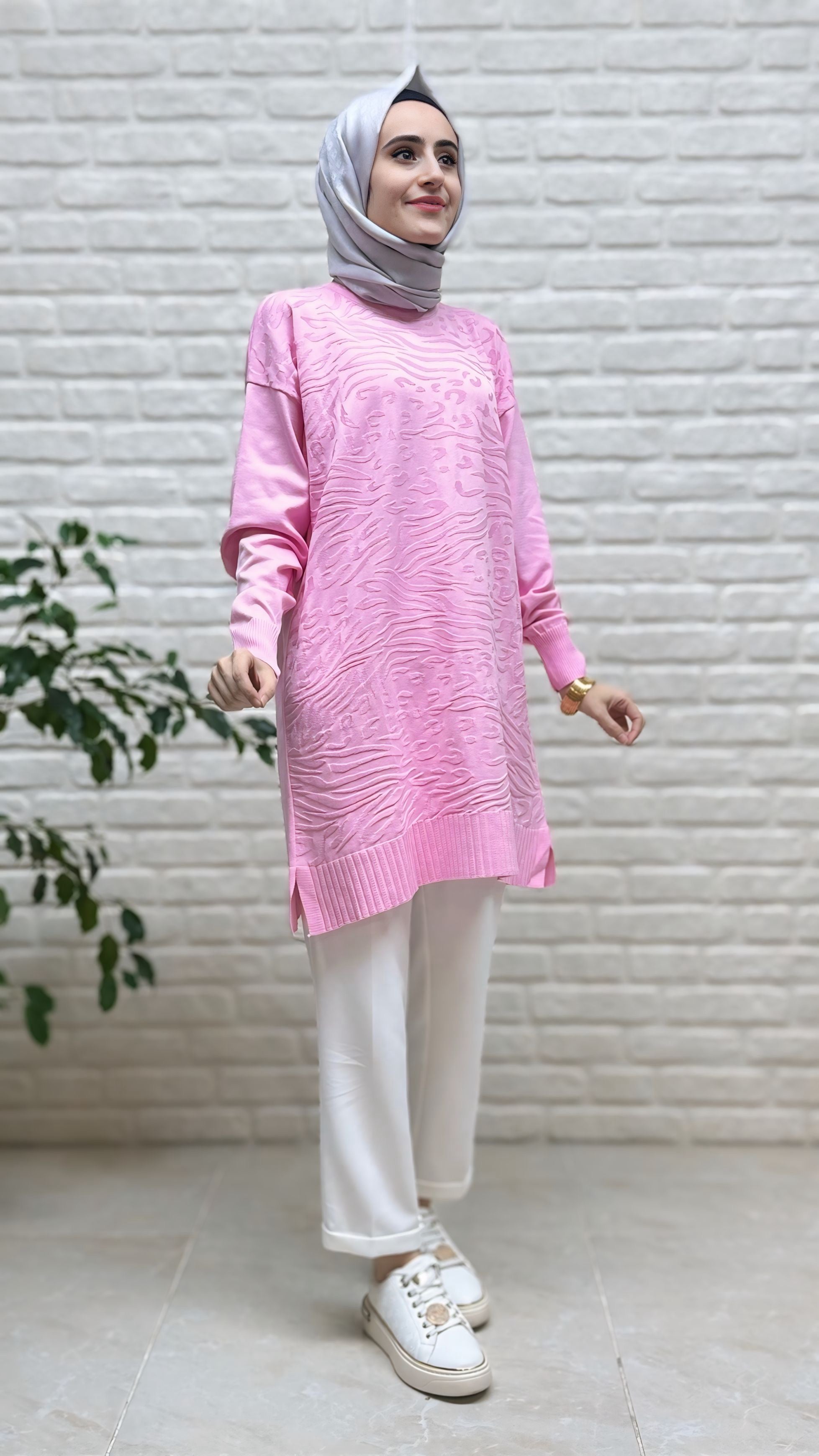 Novalüks Soğuk İp Tunik 3274