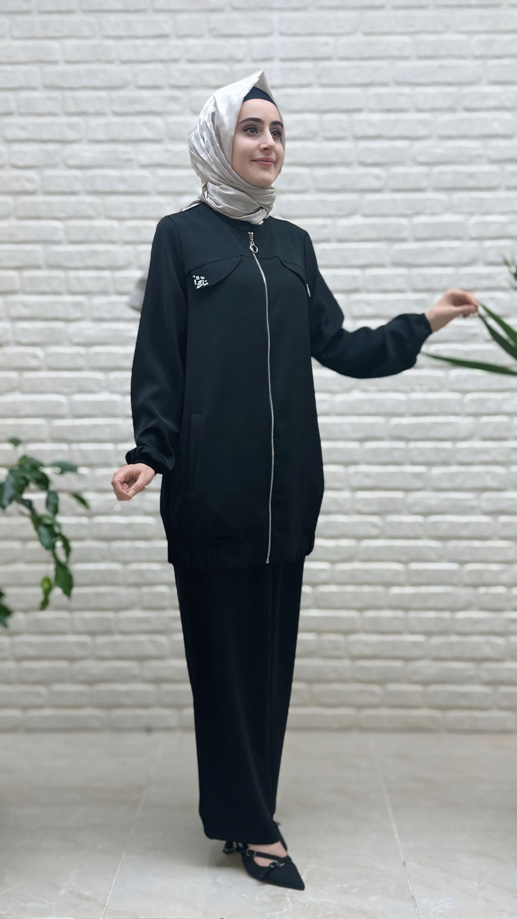 Nihle Pantolonlu Takım 3031