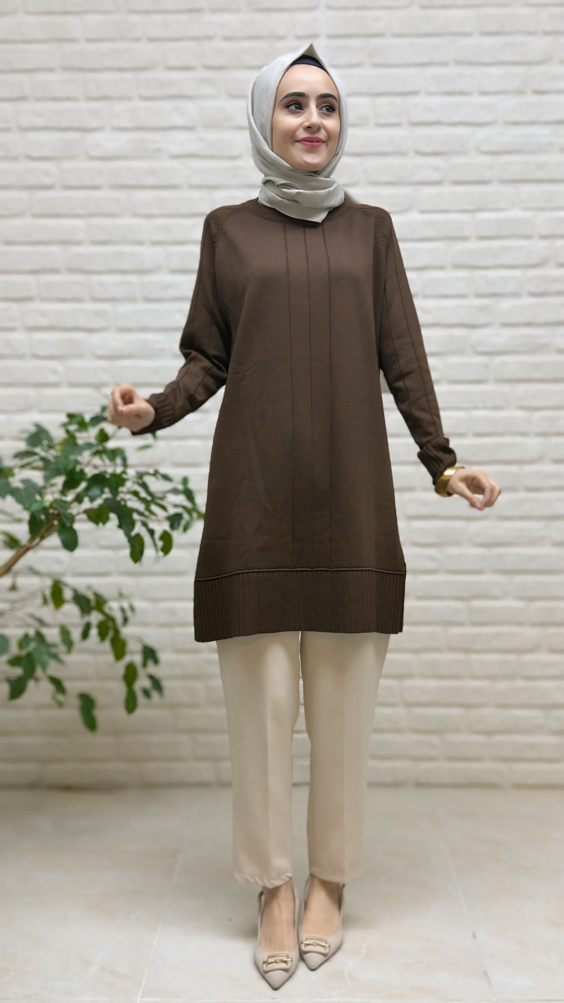 Beranisa Double Krep Pantolon 3961