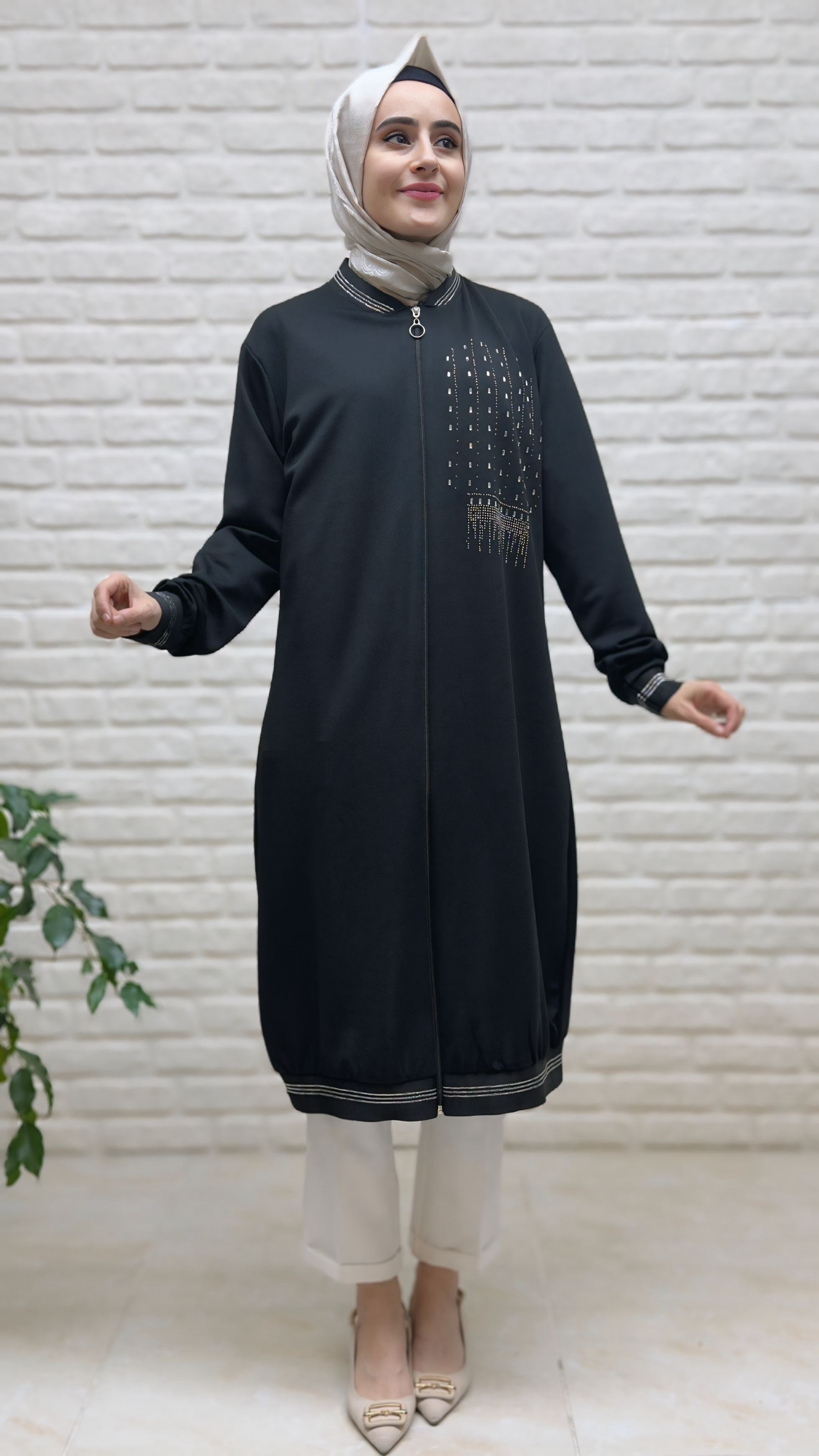 Beranisa Taş Detaylı Kap 3970